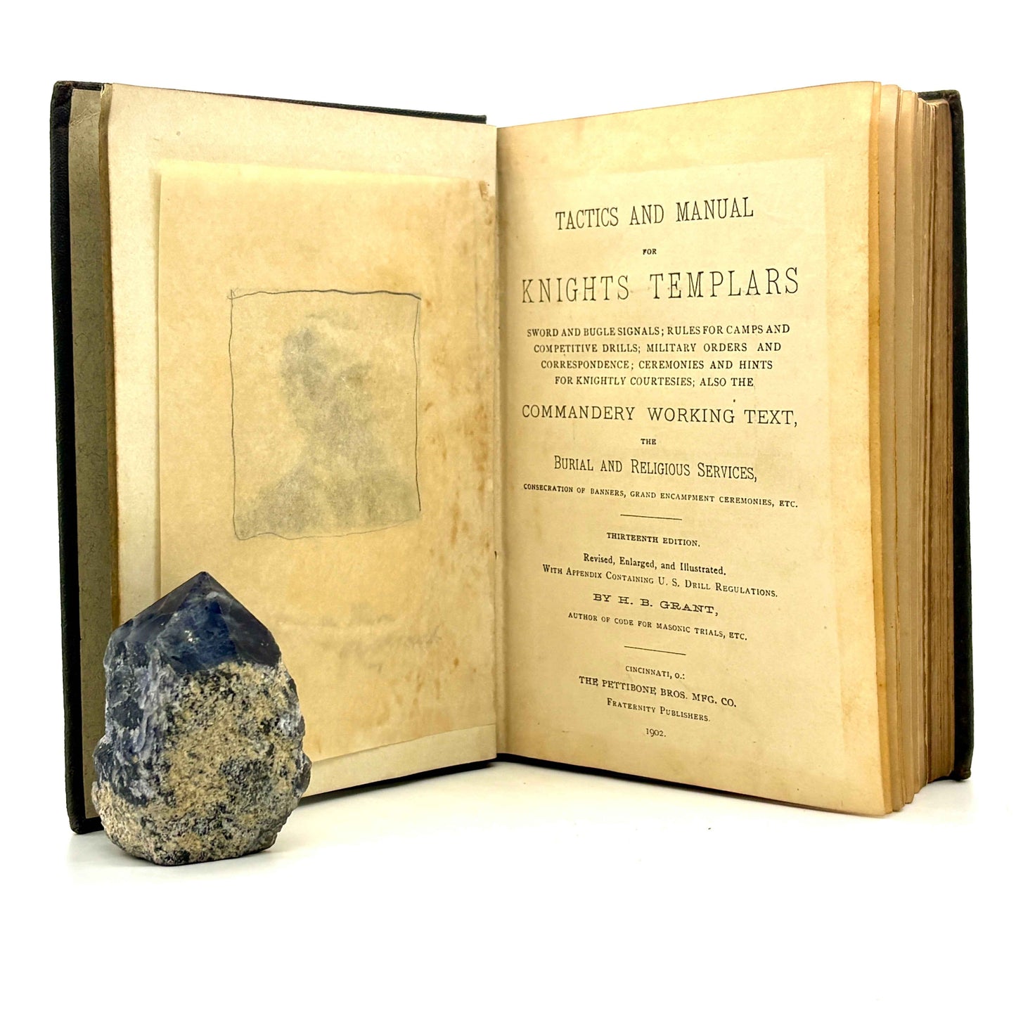 GRANT, H. B. "Tactics and Manual for Knights Templars" [Pettibone Bros, 1902]