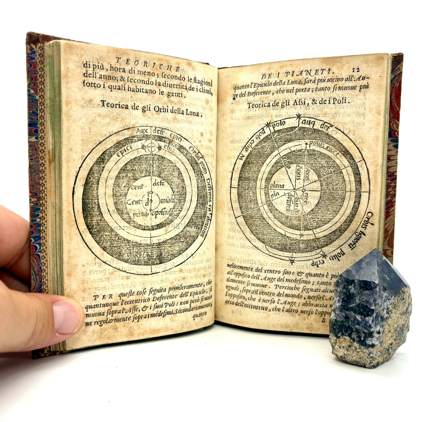 PEURBACH, Georg von "Le nuove Teoriche dei Pianeti" [Apresso Giovan Battista, 1566]