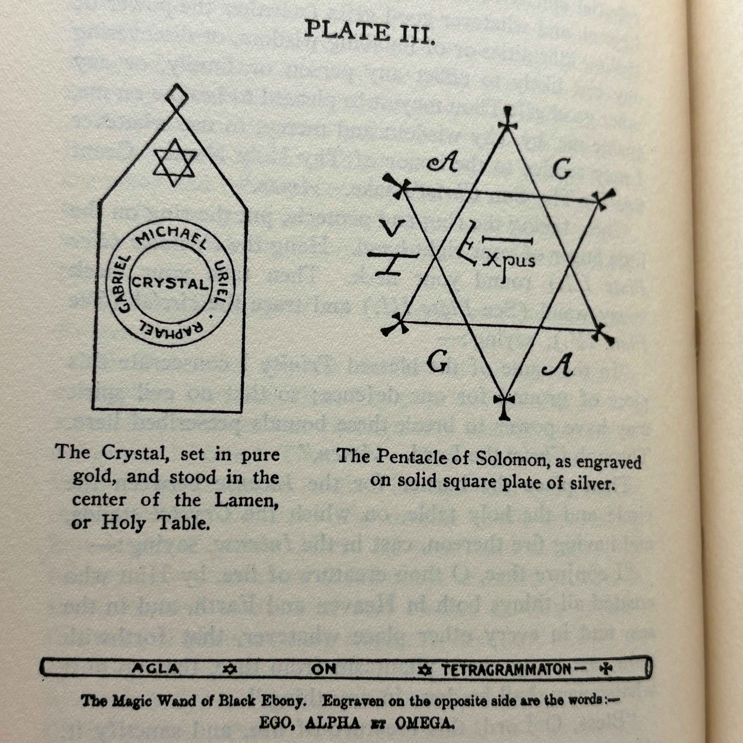 DE LAURENCE, L. W. “Crystal-Gazing and Spiritual Clairvoyance” [de Laurence, 1913]