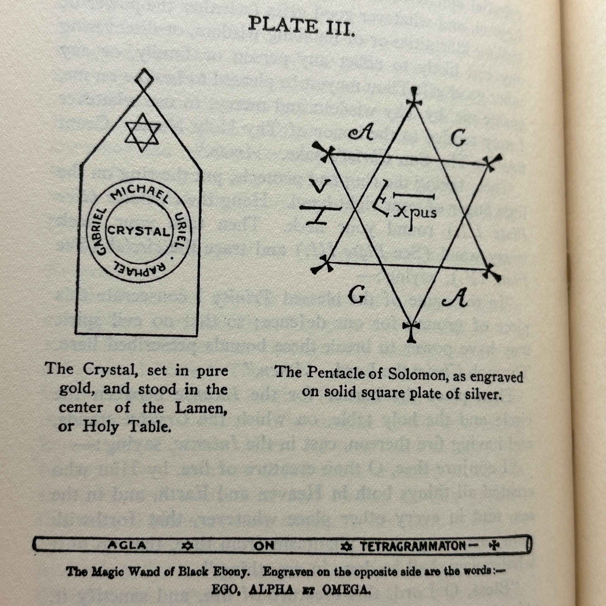 DE LAURENCE, L. W. “Crystal-Gazing and Spiritual Clairvoyance” [de Laurence, 1913]
