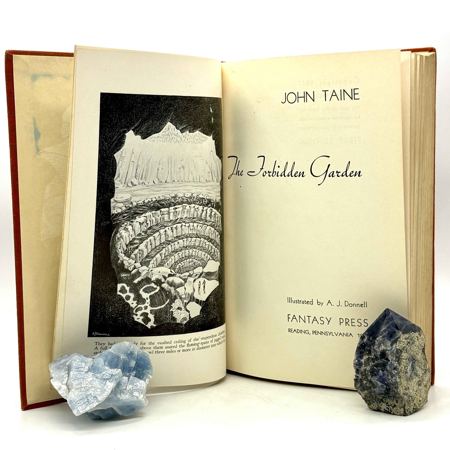 TAINE, John “The Forbidden Garden” [Fantasy Press, 1947] Inscribed, Numbered
