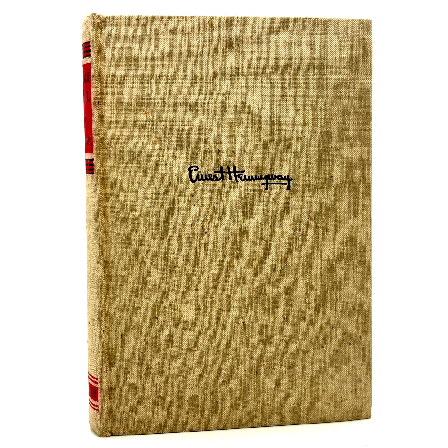 HEMINGWAY, Ernest “For Whom the Bell Tolls” [Charles Scribner’s Sons, 1940] 1st ED