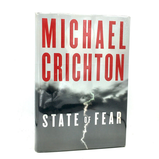 CRICHTON, Michael "State of Fear" by Michael Crichton [HarperCollins, 2004] 1st Edition (Signed) - Buzz Bookstore