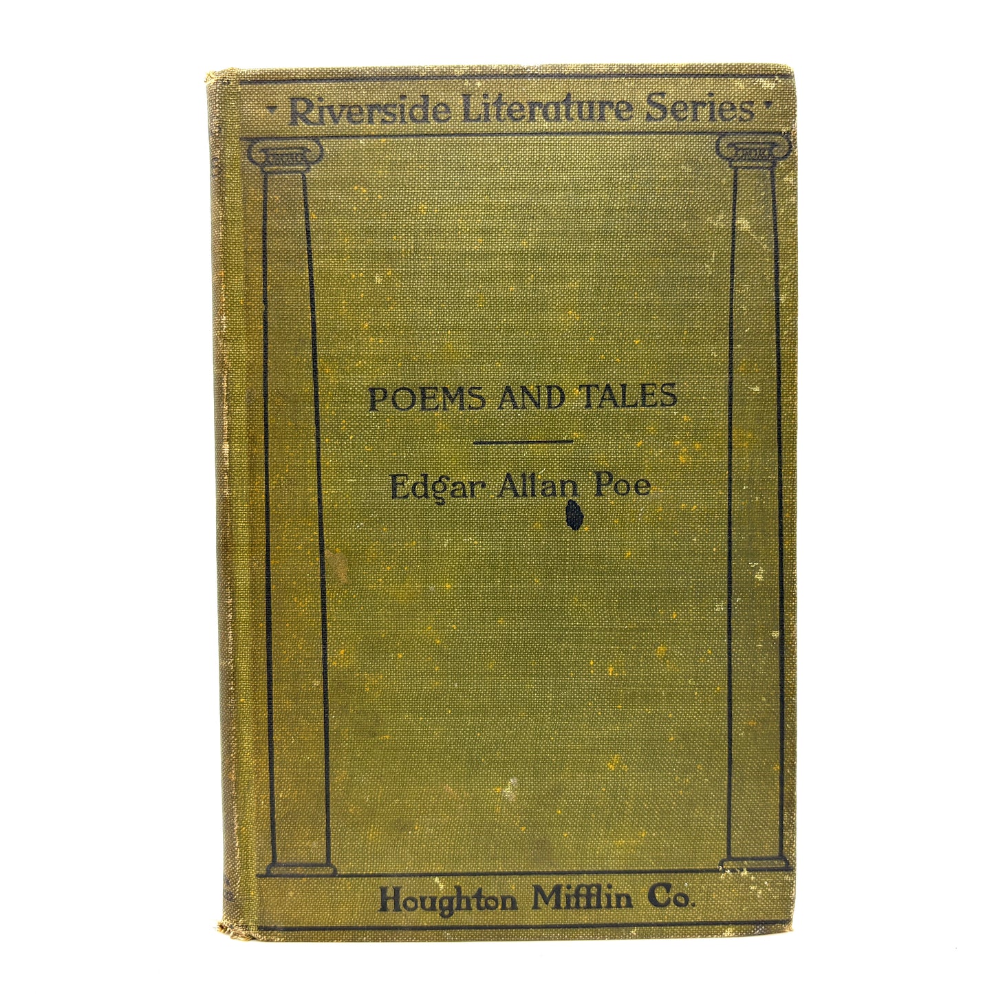 POE, Edgar Allan "Poems and Tales" [Houghton Mifflin, 1898]