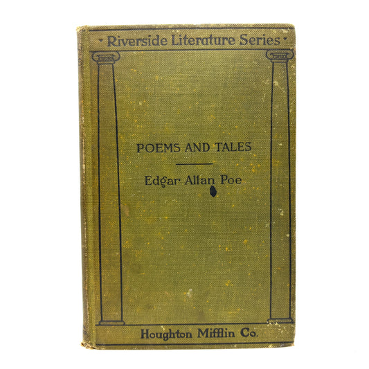 POE, Edgar Allan "Poems and Tales" [Houghton Mifflin, 1898]