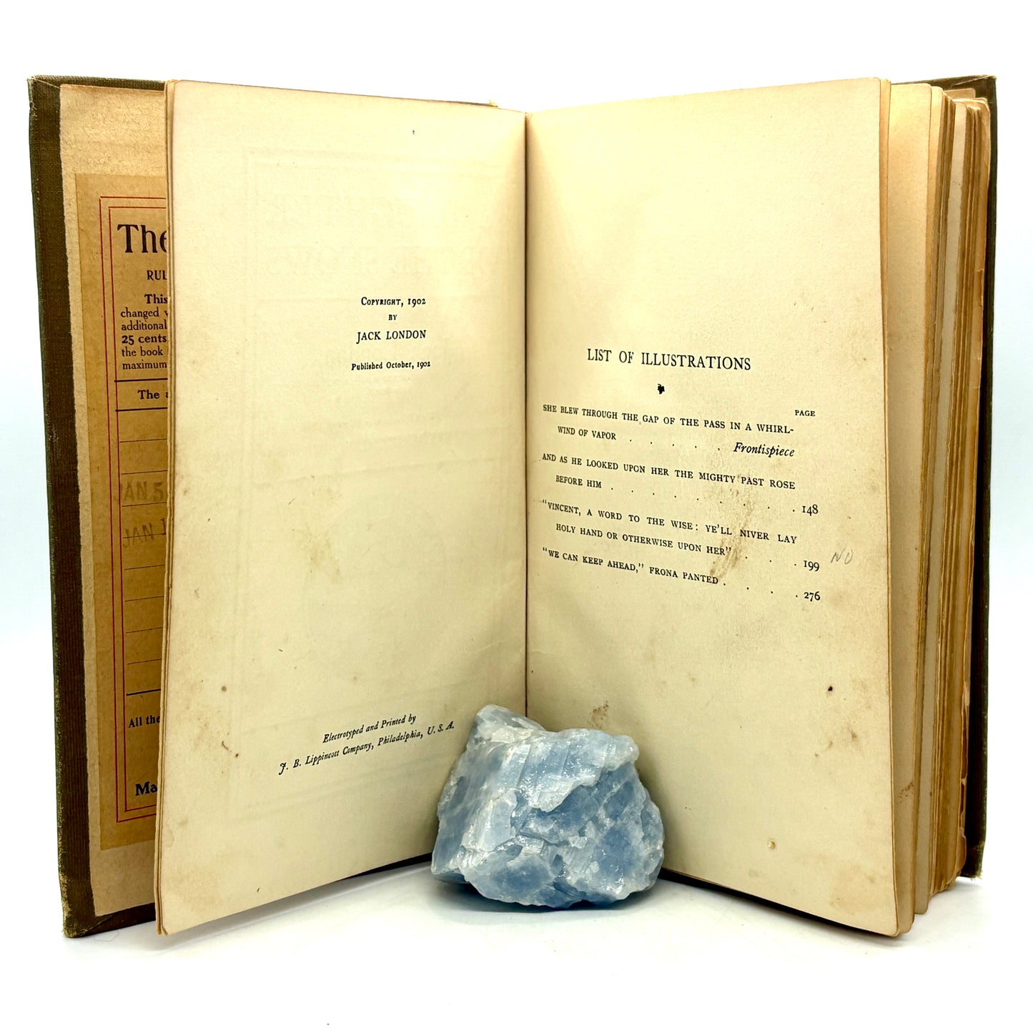 LONDON, Jack “A Daughter of the Snows” [J. B. Lippincott Company, 1902]