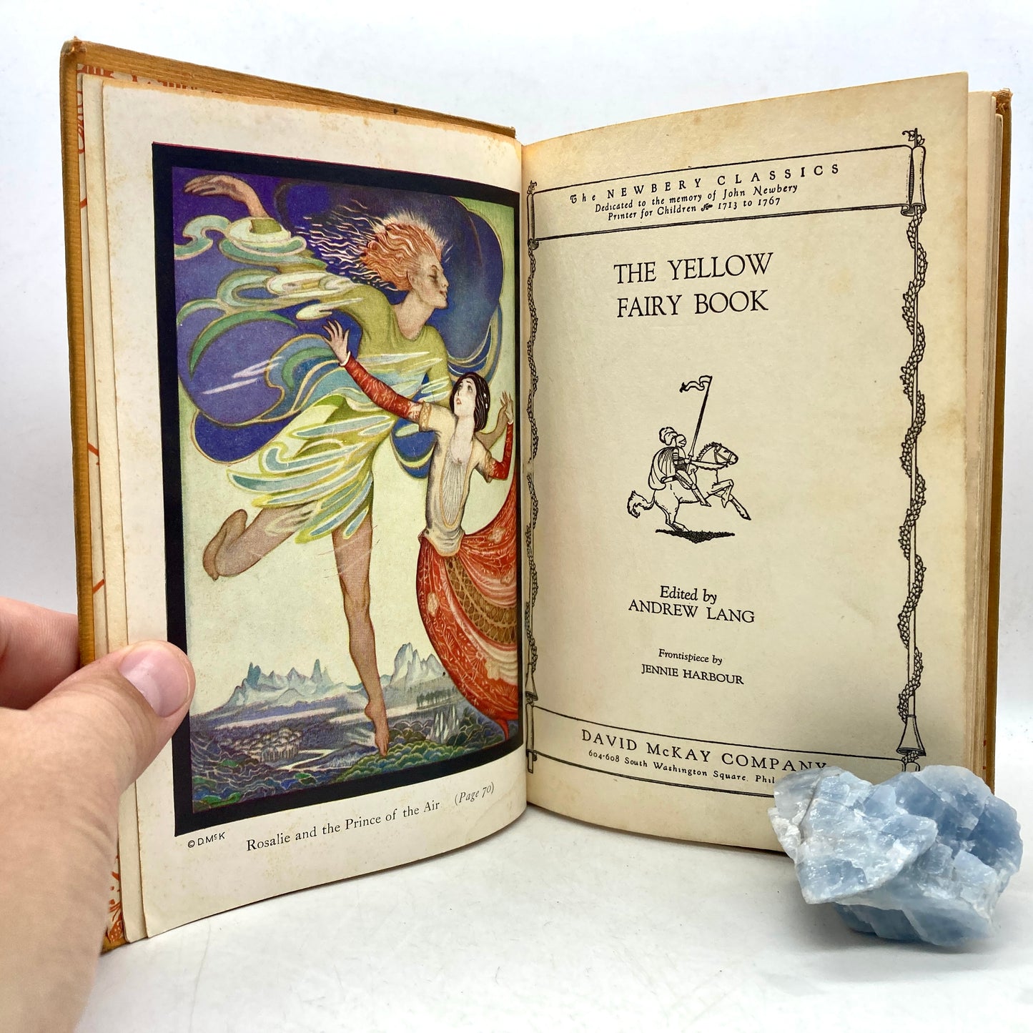 LANG, Andrew "Red Fairy Book, Blue Fairy Book, Yellow Fairy Book" [David McKay, 1924]