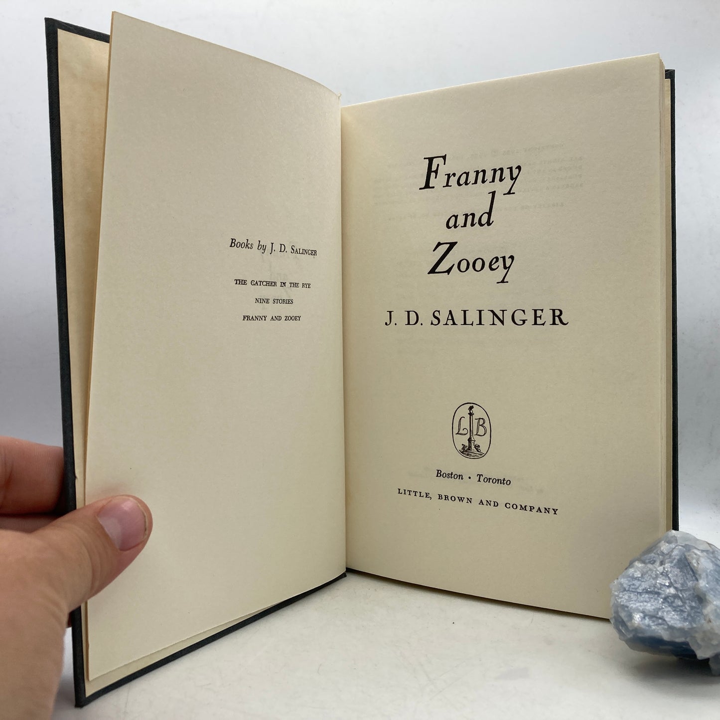 SALINGER, J.D. "Franny and Zooey" [Little, Brown & Co, 1961] 1st Edition/2nd Printing