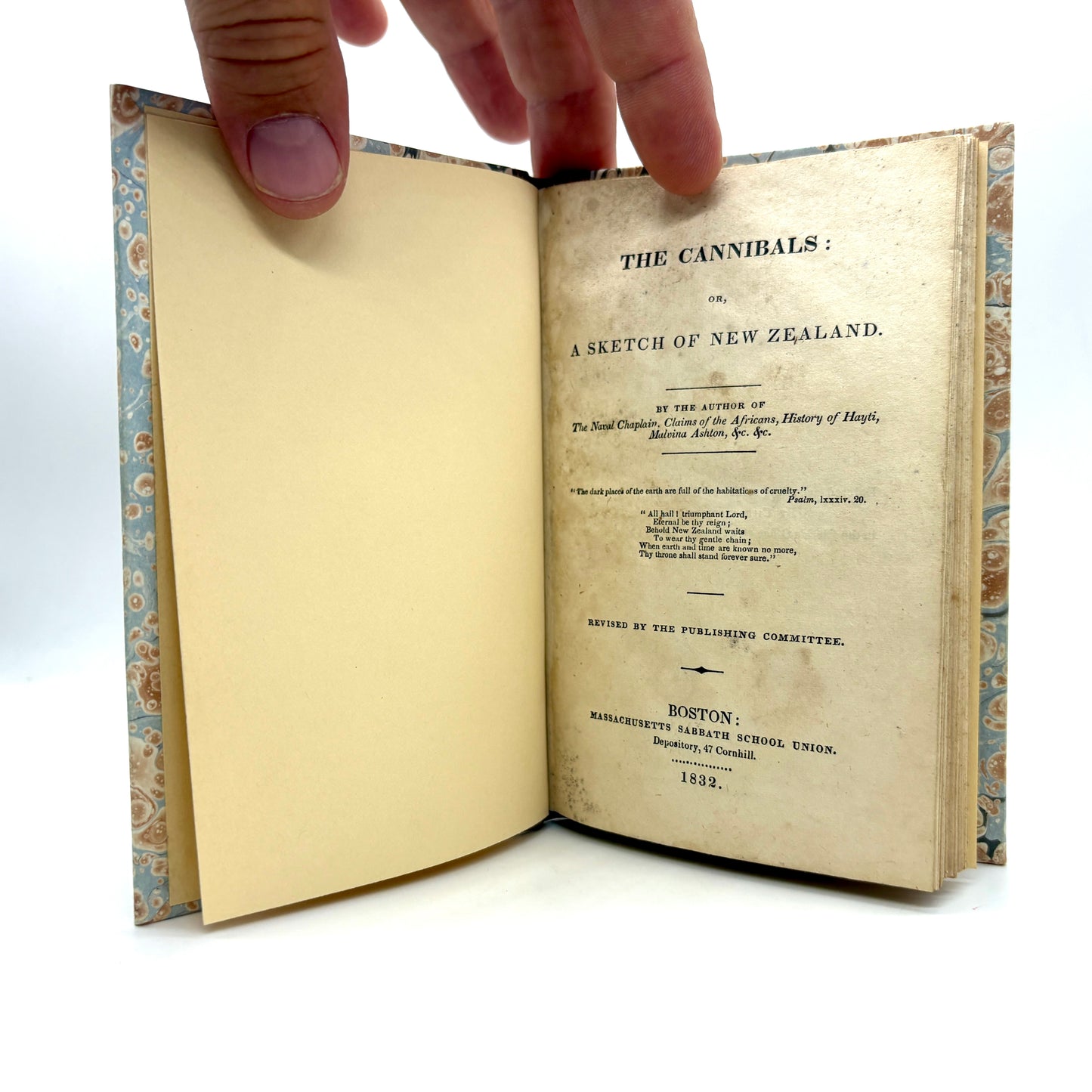 TUTTLE, Sarah "The Cannibals: or, a Sketch of New Zealand" [1832] 1st Edition