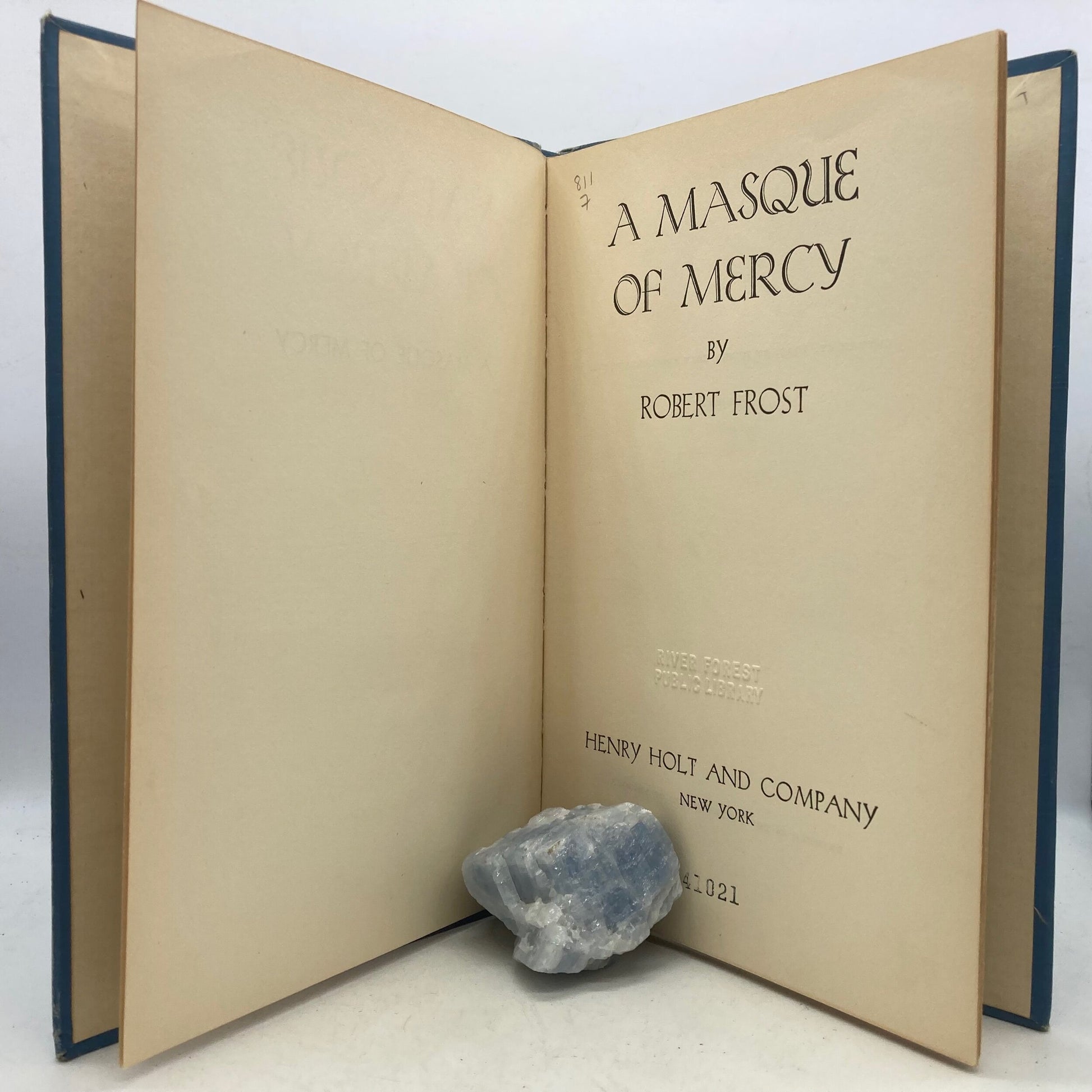 FROST, Robert "A Masque of Mercy" [Henry Holt, 1947] 1st Edition - Buzz Bookstore