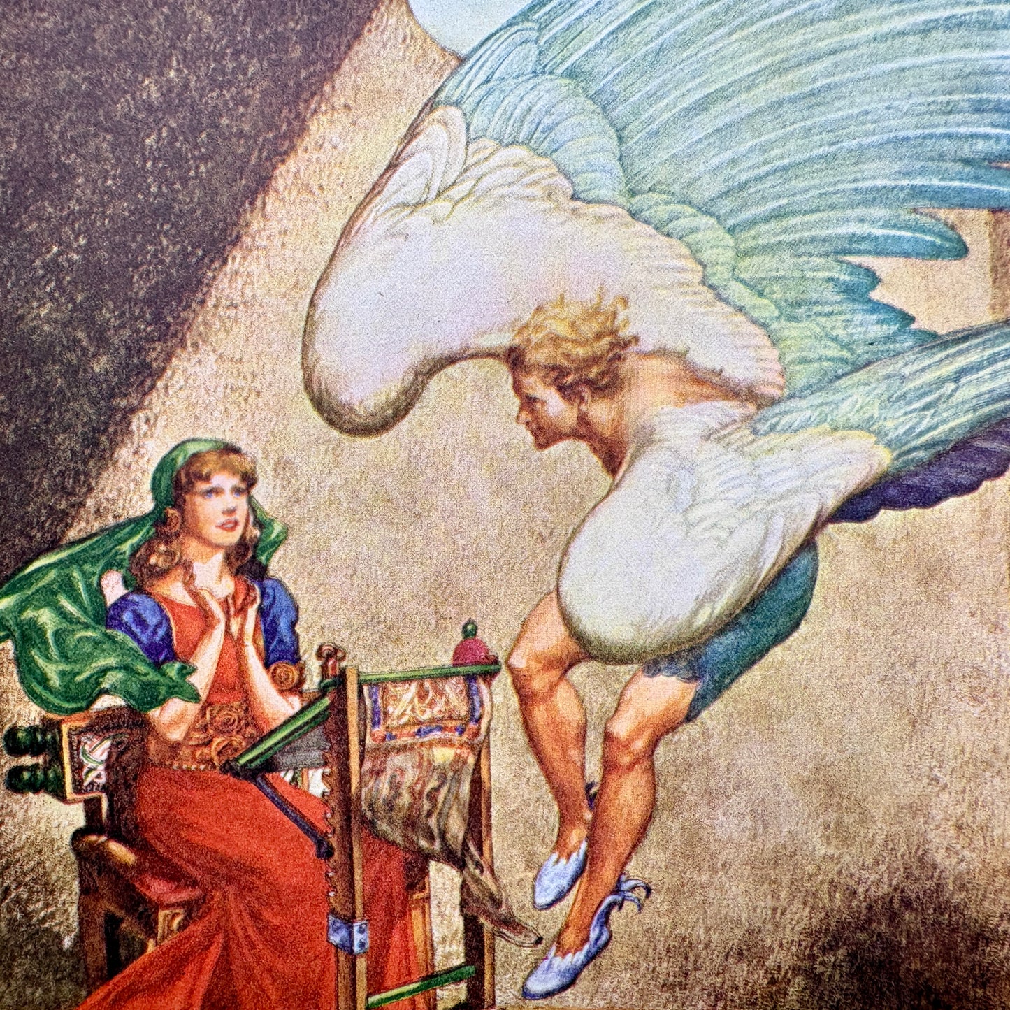 COLUM, Padraic "The Frenzied Prince" [David McKay, 1913] Willy Pogany