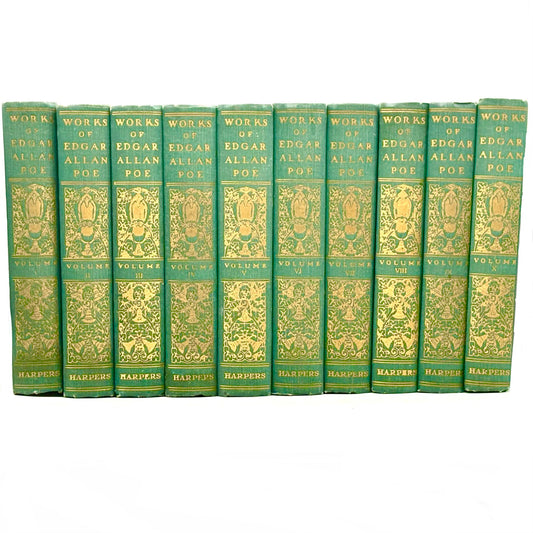 POE, Edgar Allan “The Works of Edgar Allan Poe” [Harper & Brothers, n.d./c1890s]