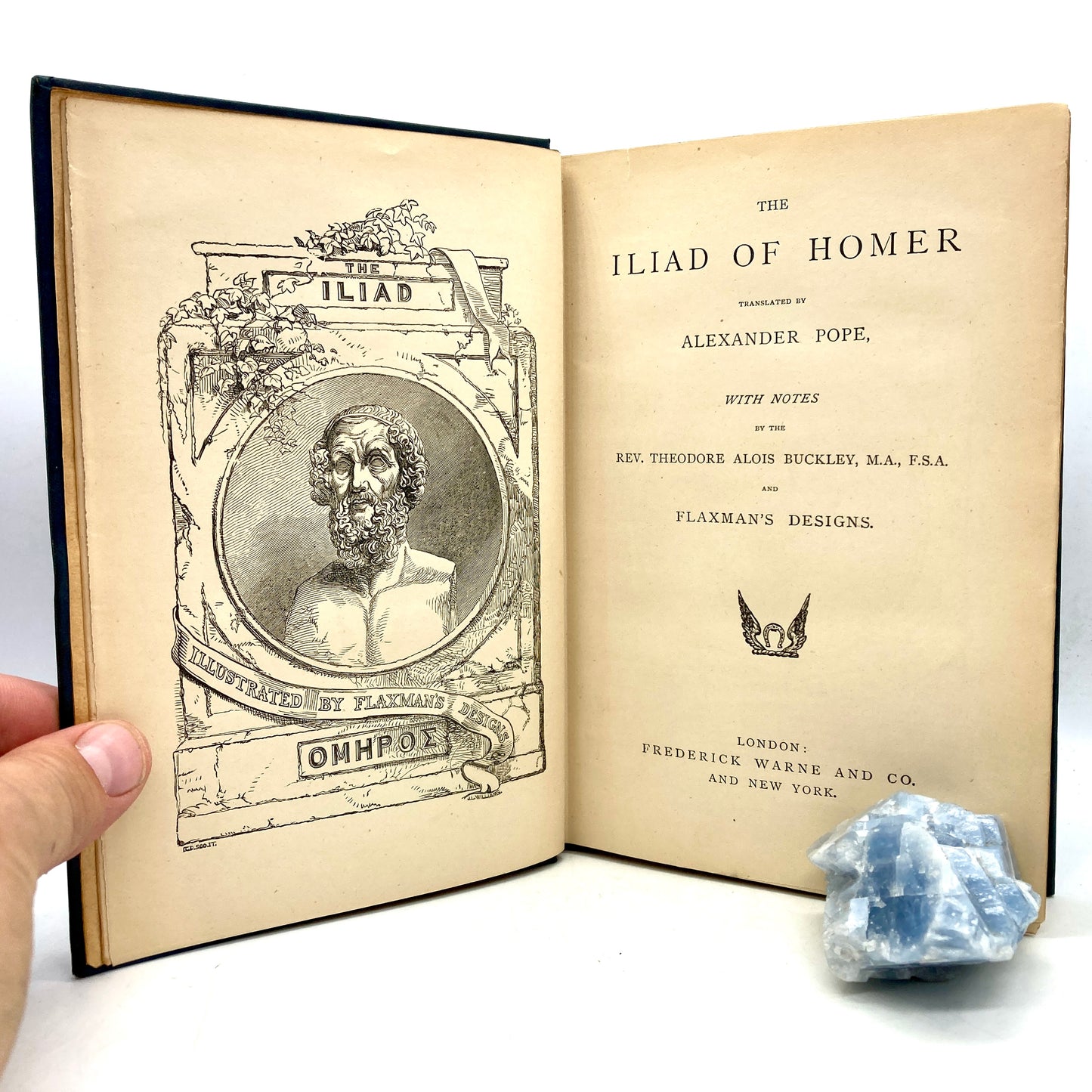 HOMER "The Iliad"/"The Odyssey" [Frederick Warne & Co, n.d./c1881]