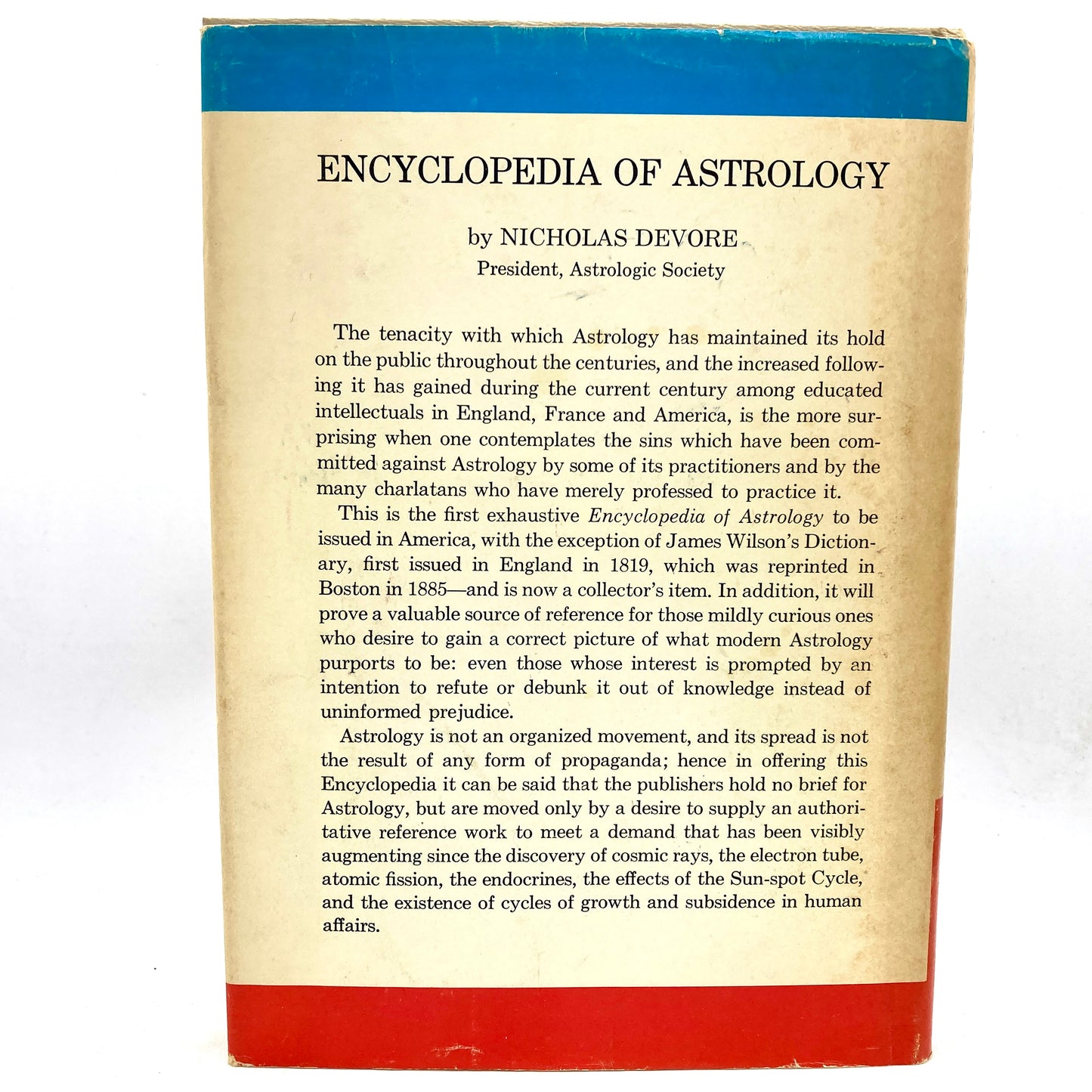 DAVISON, Ronald C. "Astrology" [Bell Publishing, 1963]