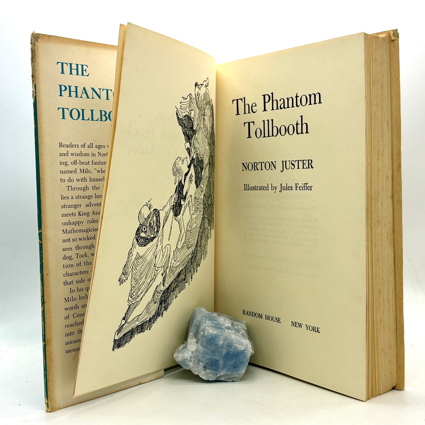 JUSTER, Norton “The Phantom Tollbooth” [Random House, 1965] Inscribed 5th Printing
