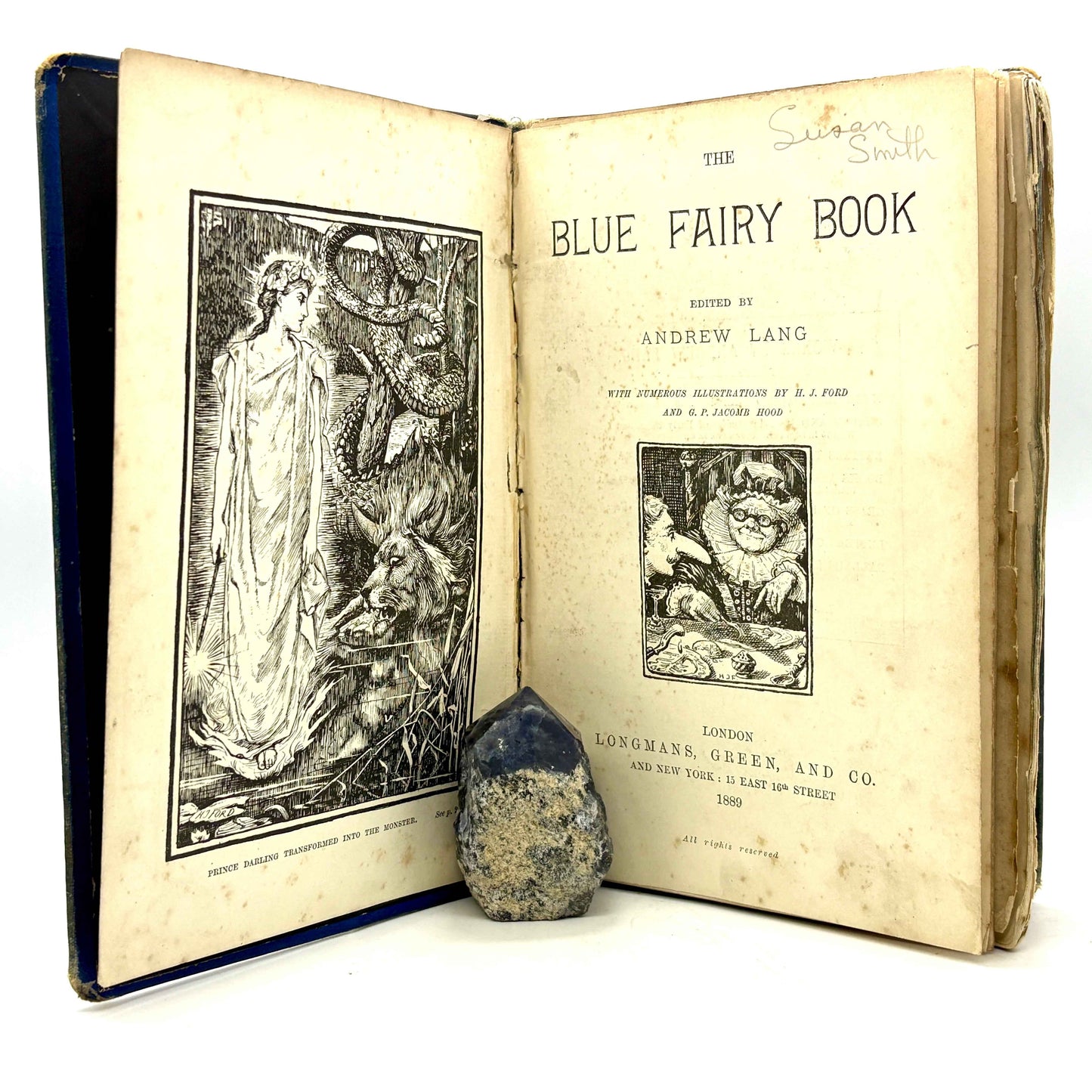 LANG, Andrew "The Blue Fairy Book" [Longmans Green & Co, 1889] 1st Edition