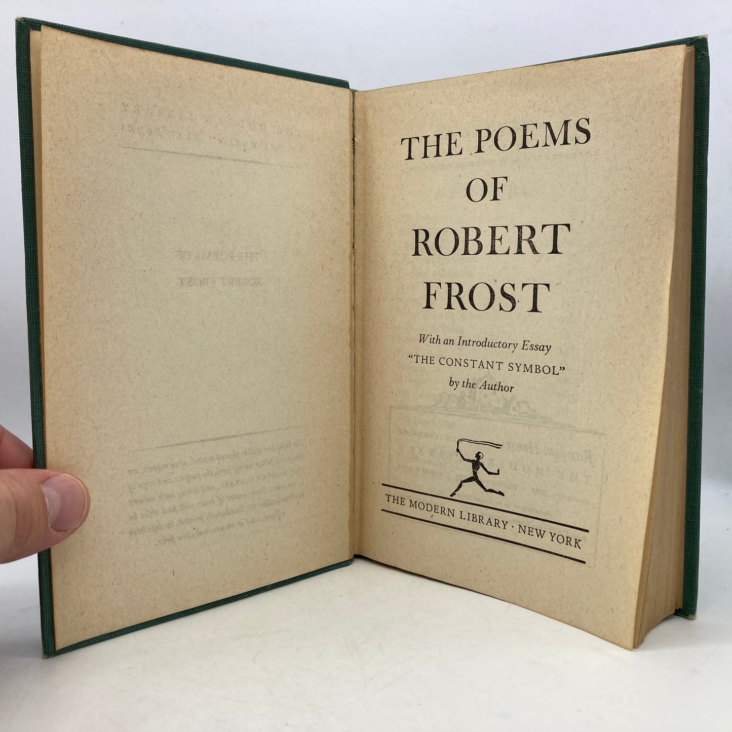 FROST, Robert "The Poems of Robert Frost" [Modern Library, 1946] - Buzz Bookstore