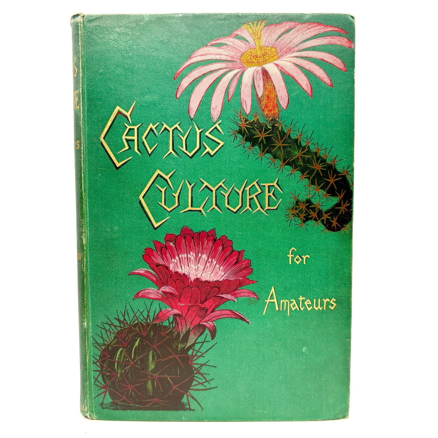 WATSON, William "Cactus Culture for Amateurs" [L. Upcott Gill, 1889]