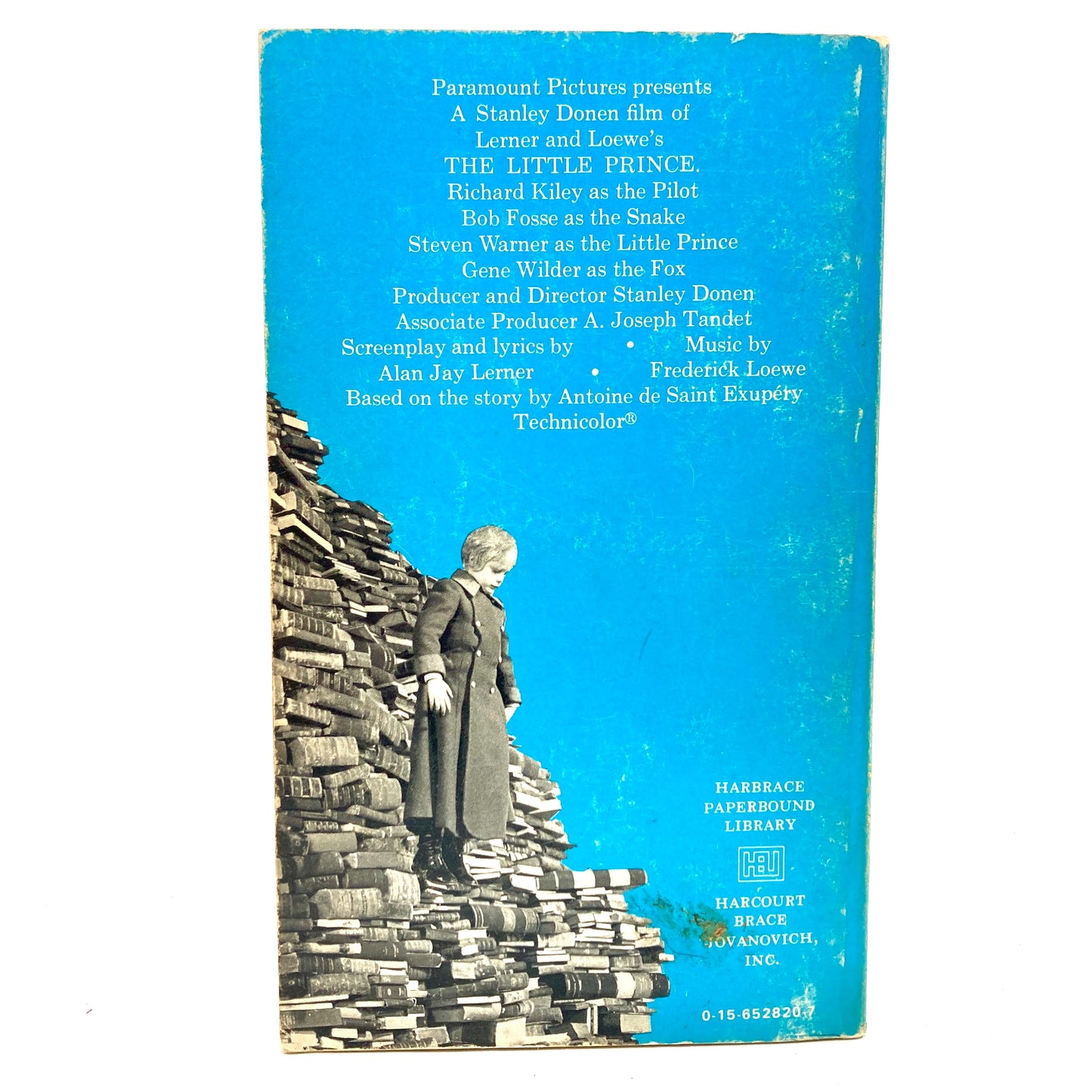 DE SAINT EXUPERY, Antoine "The Little Prince" [Harbrace, 1971/c1974] Movie Tie-In