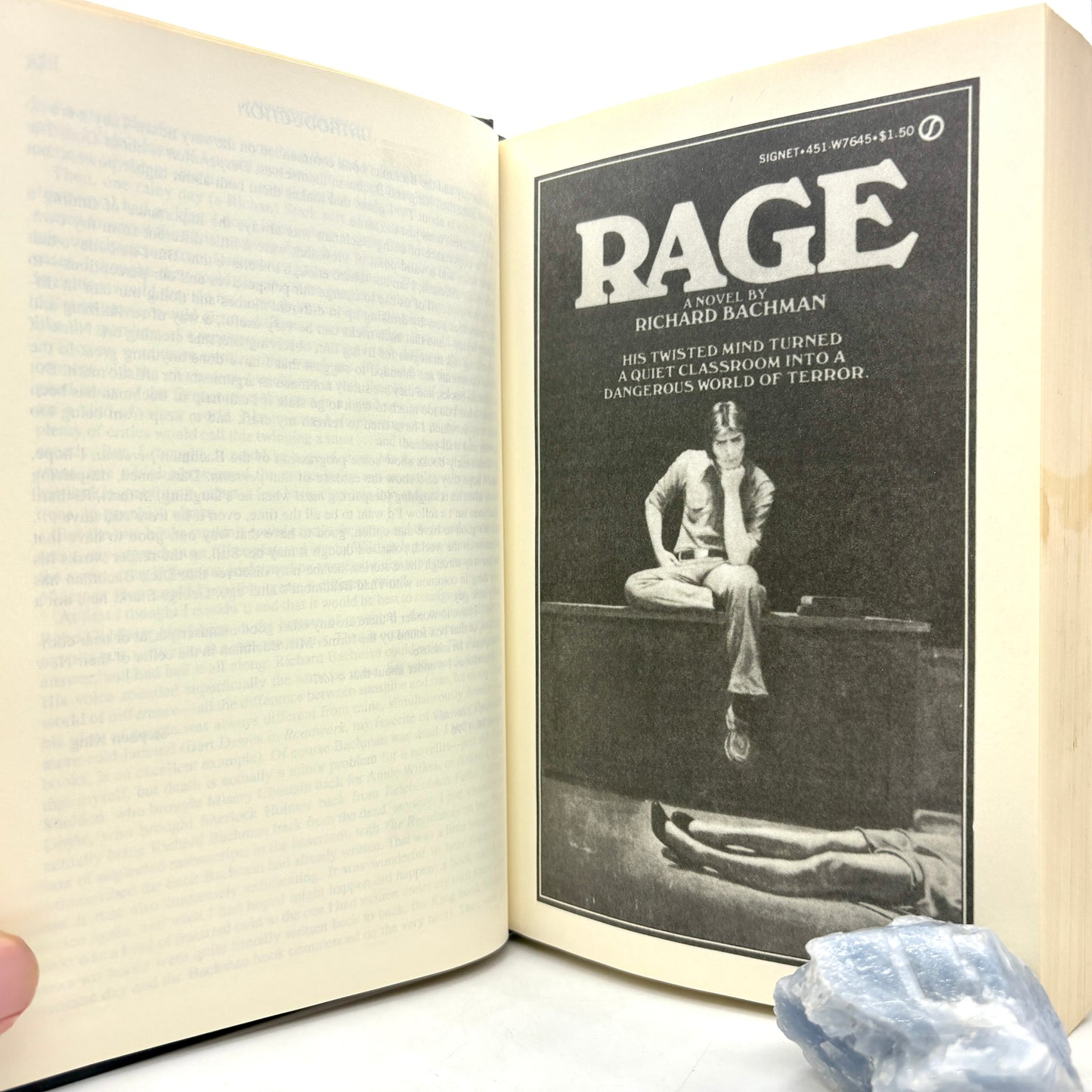 KING, Stephen "The Bachman Books" [Signet, 1996] Incl. "Rage"