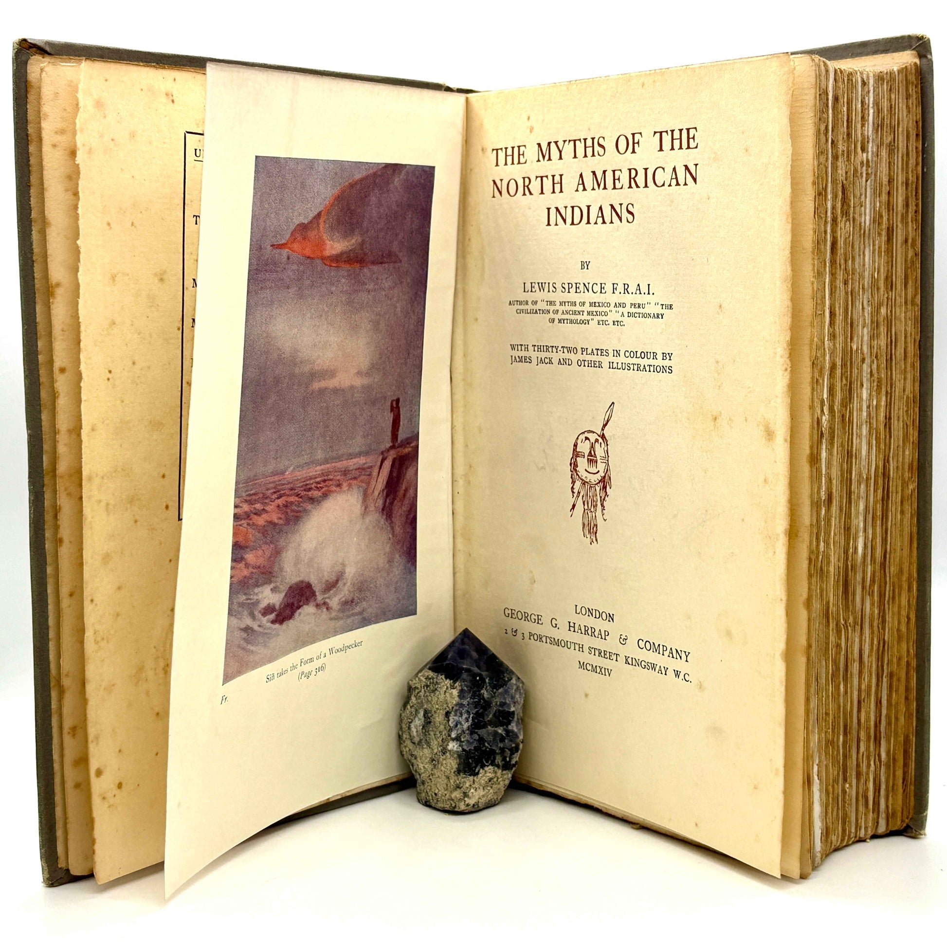 SPENCE, Lewis "Myths and Legends of the North American Indians" [Harrap, 1914]