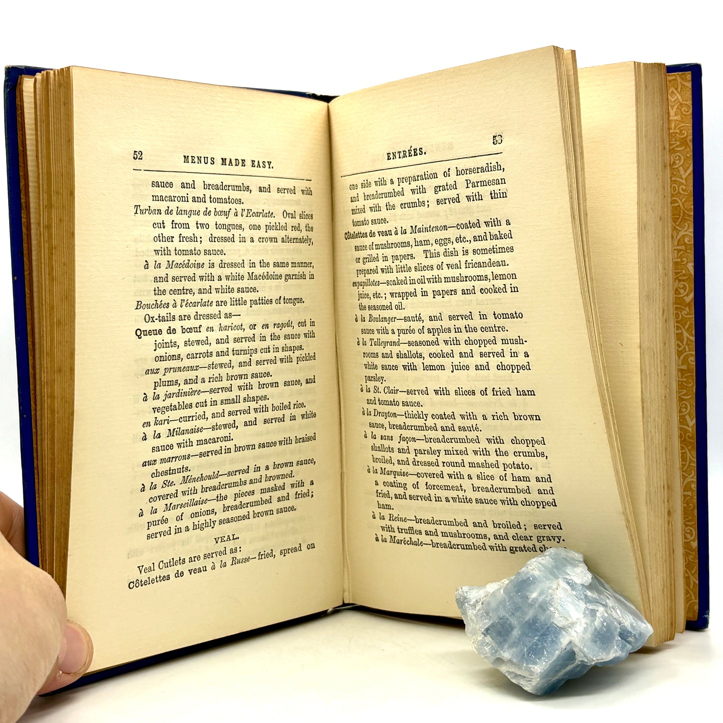 LAKE, Nancy “Menus Made Easy” [Frederick Warne & Co., 1901]