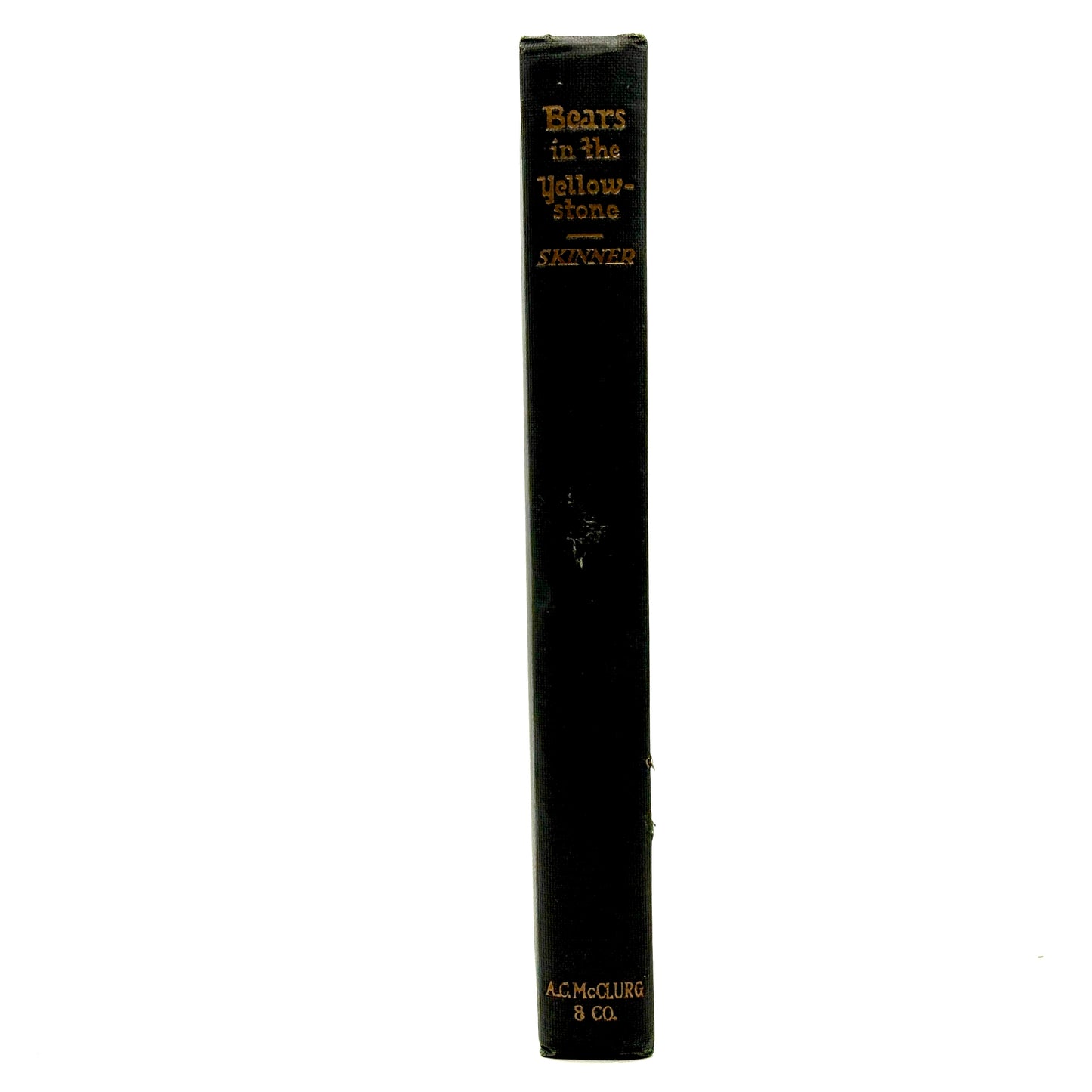 SKINNER, M. P. “Bears in the Yellowstone” [A. C. McClurg & Co., 1925] Signed