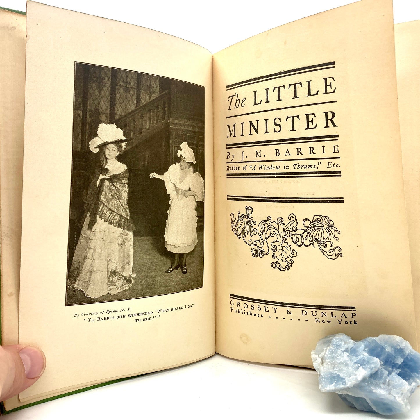 BARRIE, J.M. "The Little Minister" [Grosset & Dunlap, 1897]