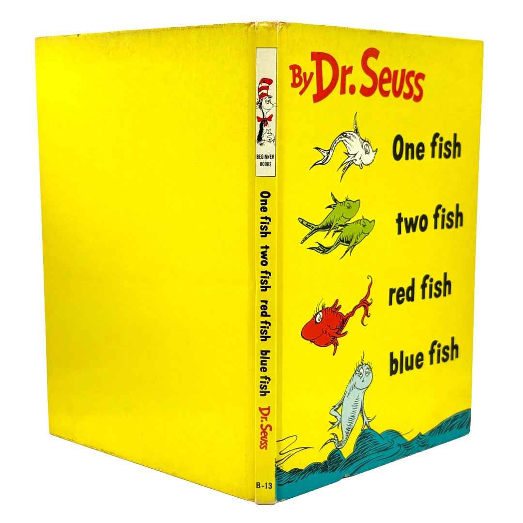 SEUSS, Dr. “One Fish Two Fish Red Fish Blue Fish” [Beginner Books, 1960] 1st Edition