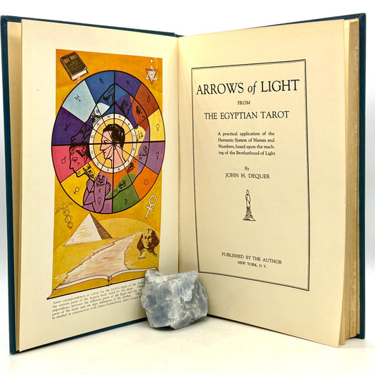 Dequer, John H. "Arrows of Light from the Egyptian Tarot" [Published by the Author, 1930]