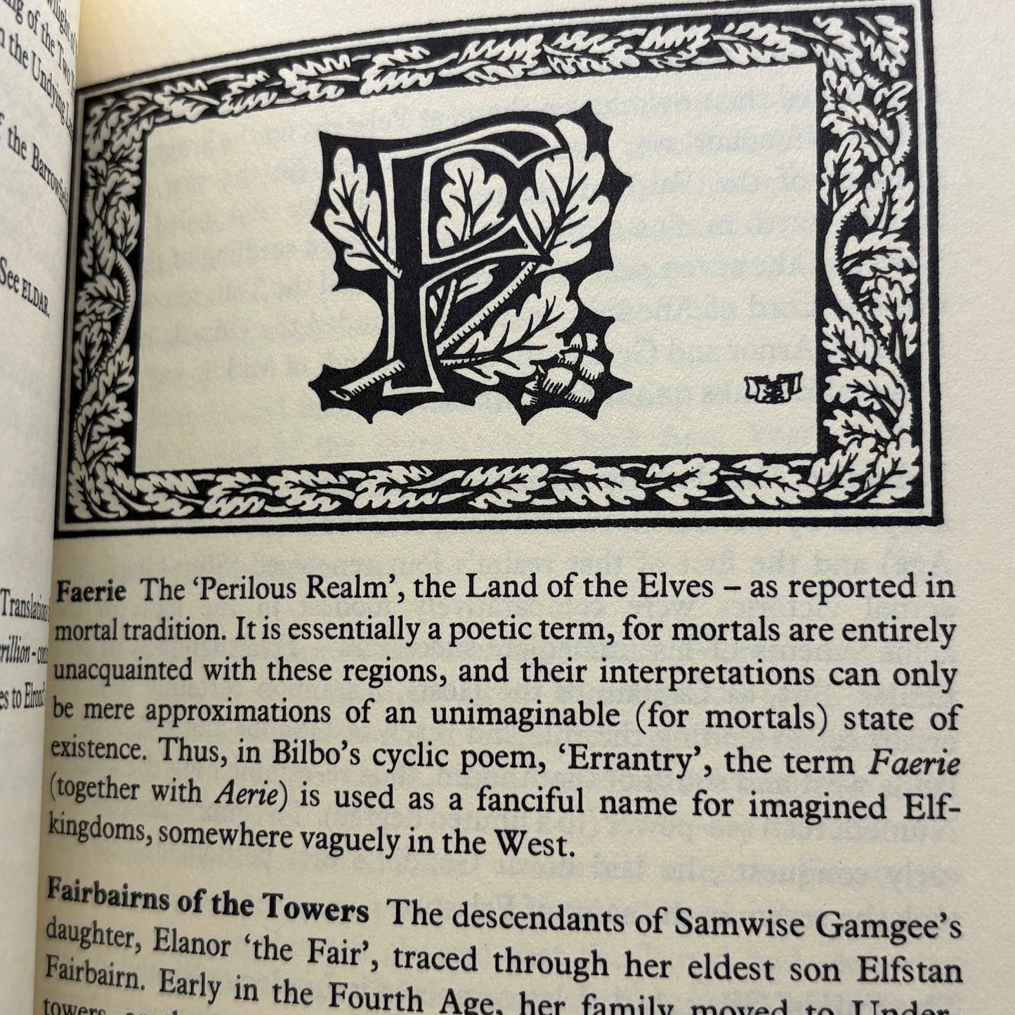 TYLER, J.E.A. “The Tolkien Companion” [St. Martin’s Press, 1976] 1st Edition