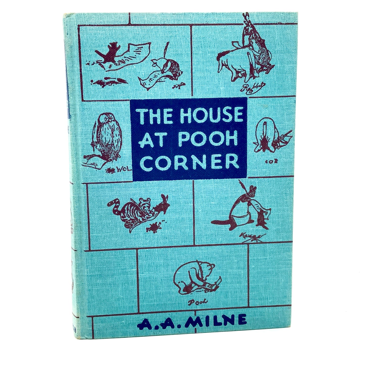 MILNE, A.A. "The House at Pooh Corner" [E.P. Dutton, 1950]