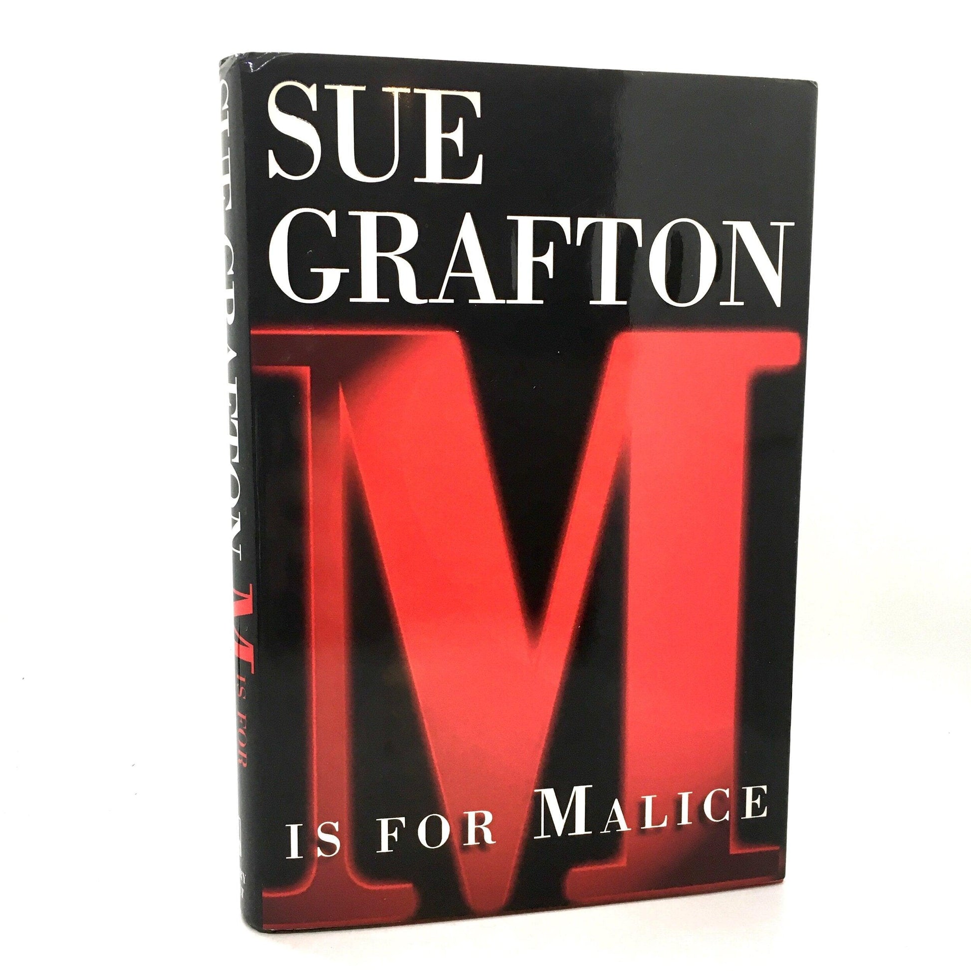 GRAFTON, Sue "M is For Malice" [Henry Holt, 1996] 1st Edition (Signed) - Buzz Bookstore