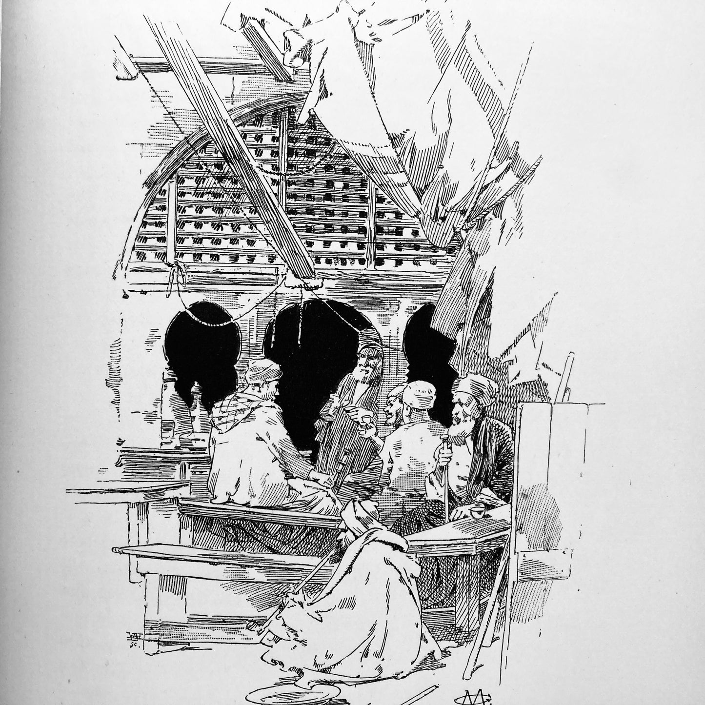 MONTBARD, G. "The Land of the Sphinx" [Dodd, Mead & Company, 1894]