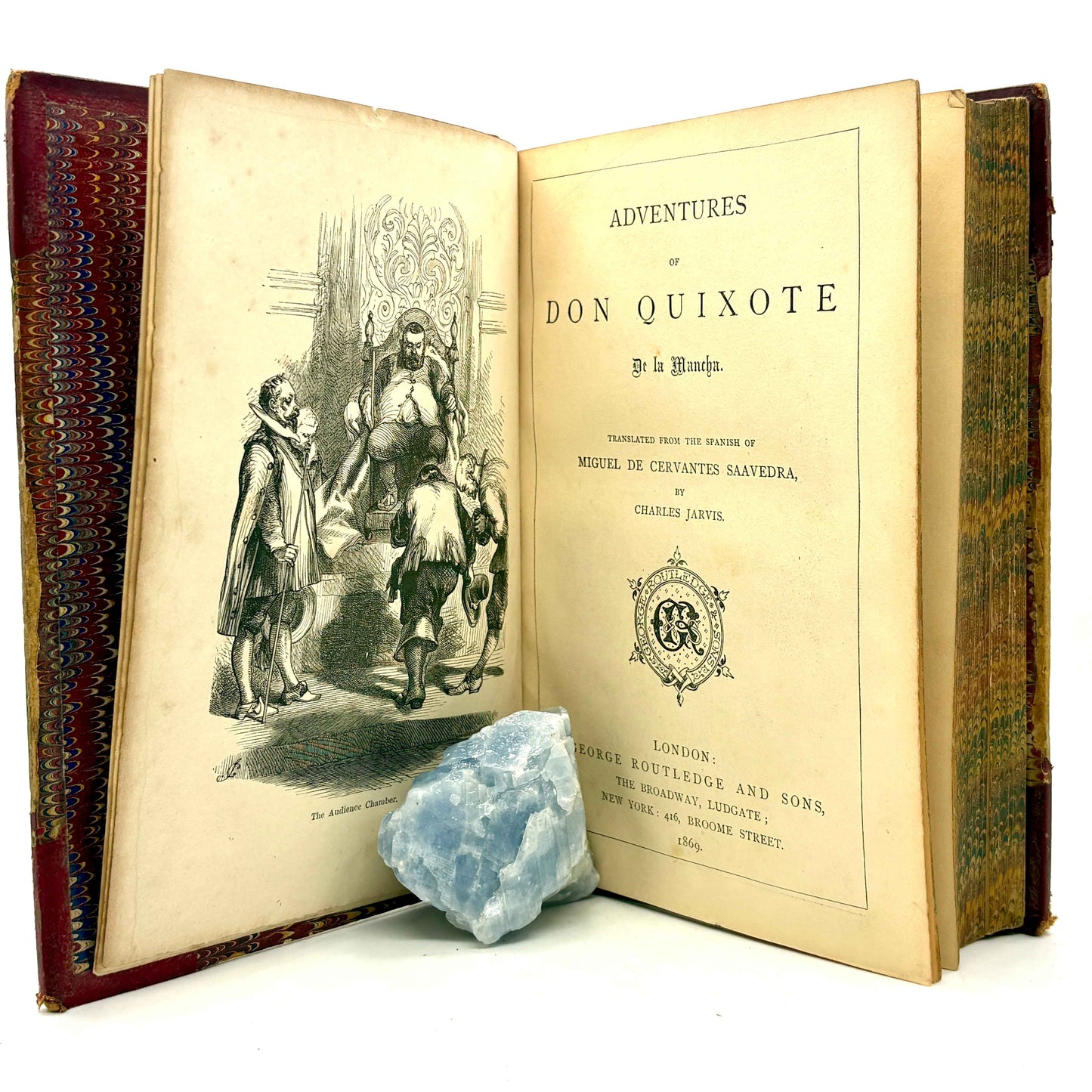 CERVANTES, Miguel de “Adventures of Don Quixote” [George Routledge & Sons, 1869]