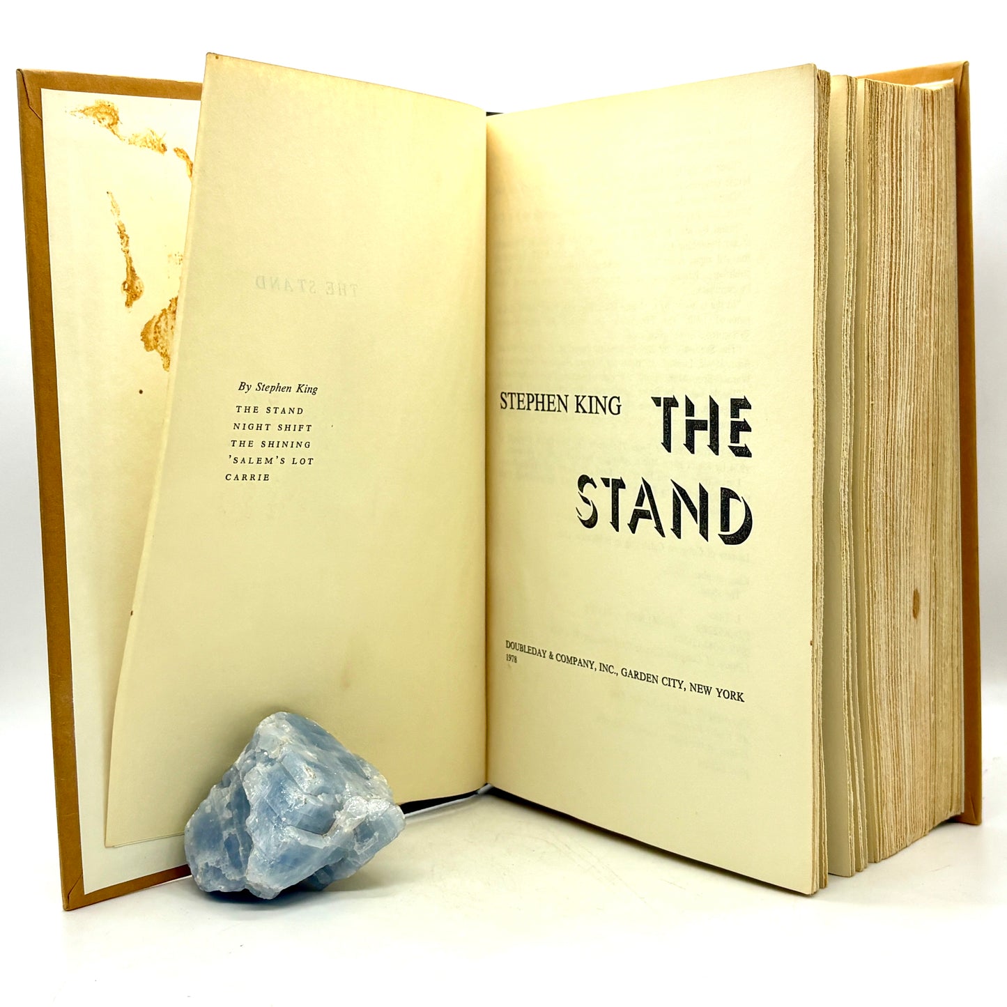 KING, Stephen “The Stand” [Doubleday & Company, 1978] 1st Printing