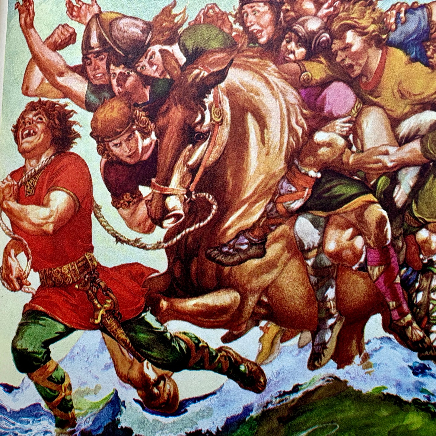 COLUM, Padraic "The Frenzied Prince" [David McKay, 1913] Willy Pogany