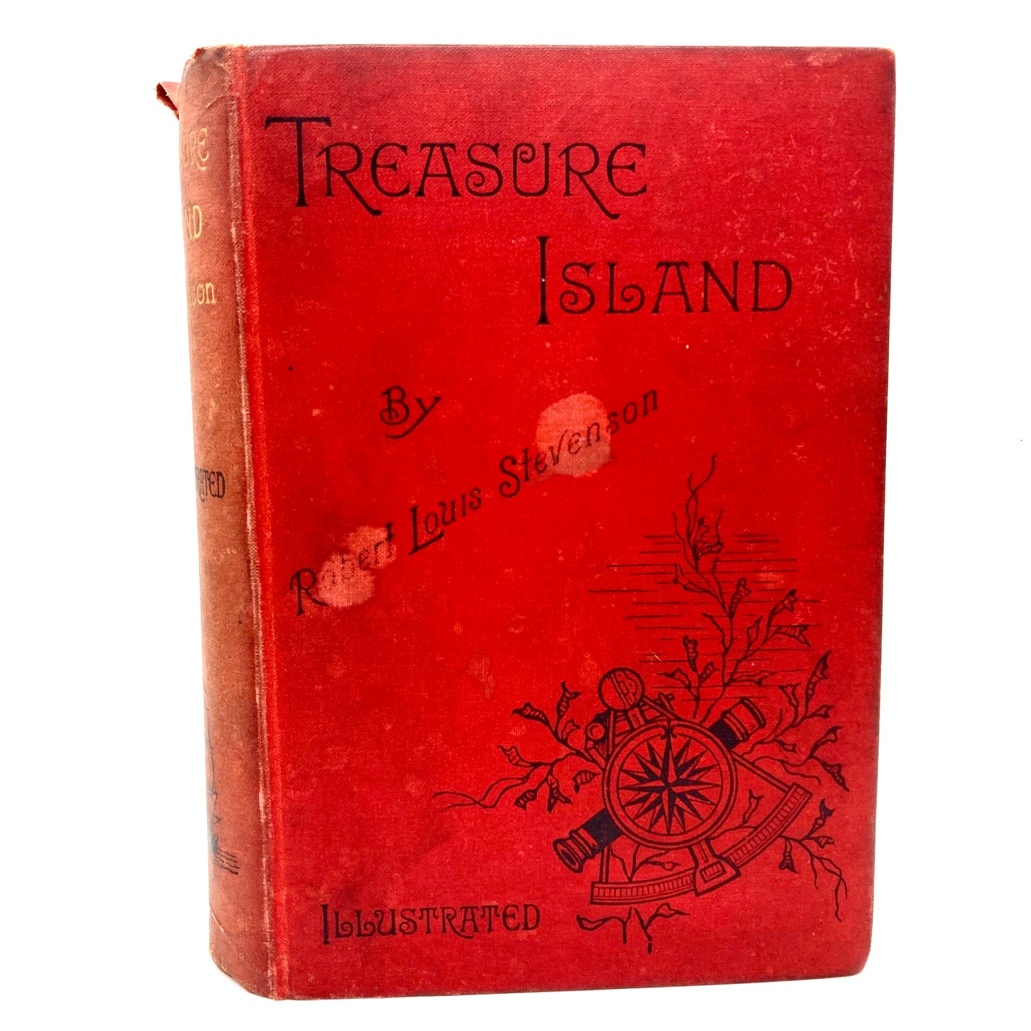 STEVENSON, Robert Louis "Treasure Island" [Cassell & Co, 1886] Illustrated Edition