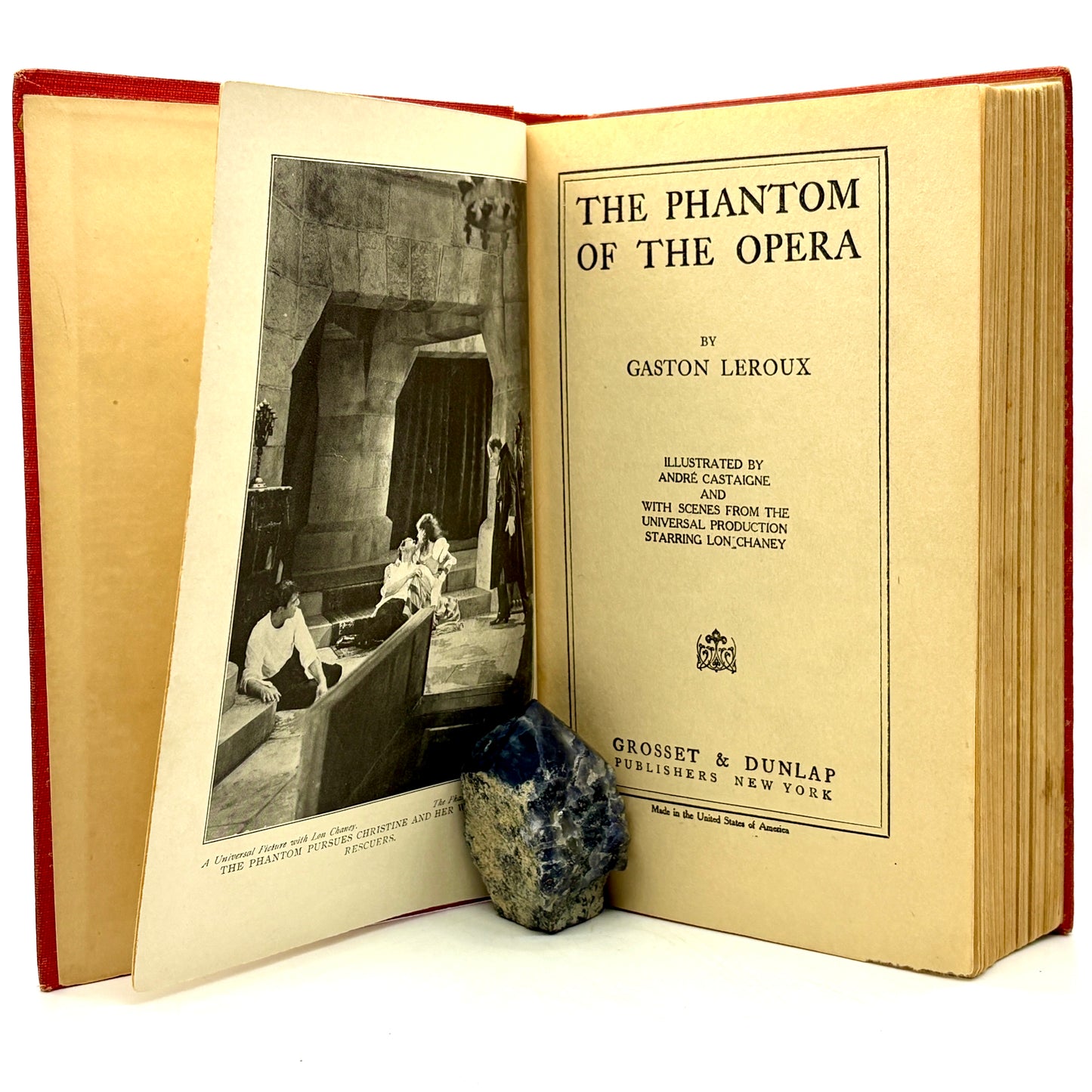 LEROUX, Gaston “The Phantom of the Opera” [Grosset & Dunlap, 1925]