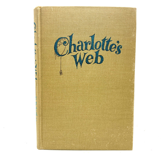 WHITE, E.B. "Charlotte's Web" [Harper & Brothers, 1952] 1st Edition, 1st Printing