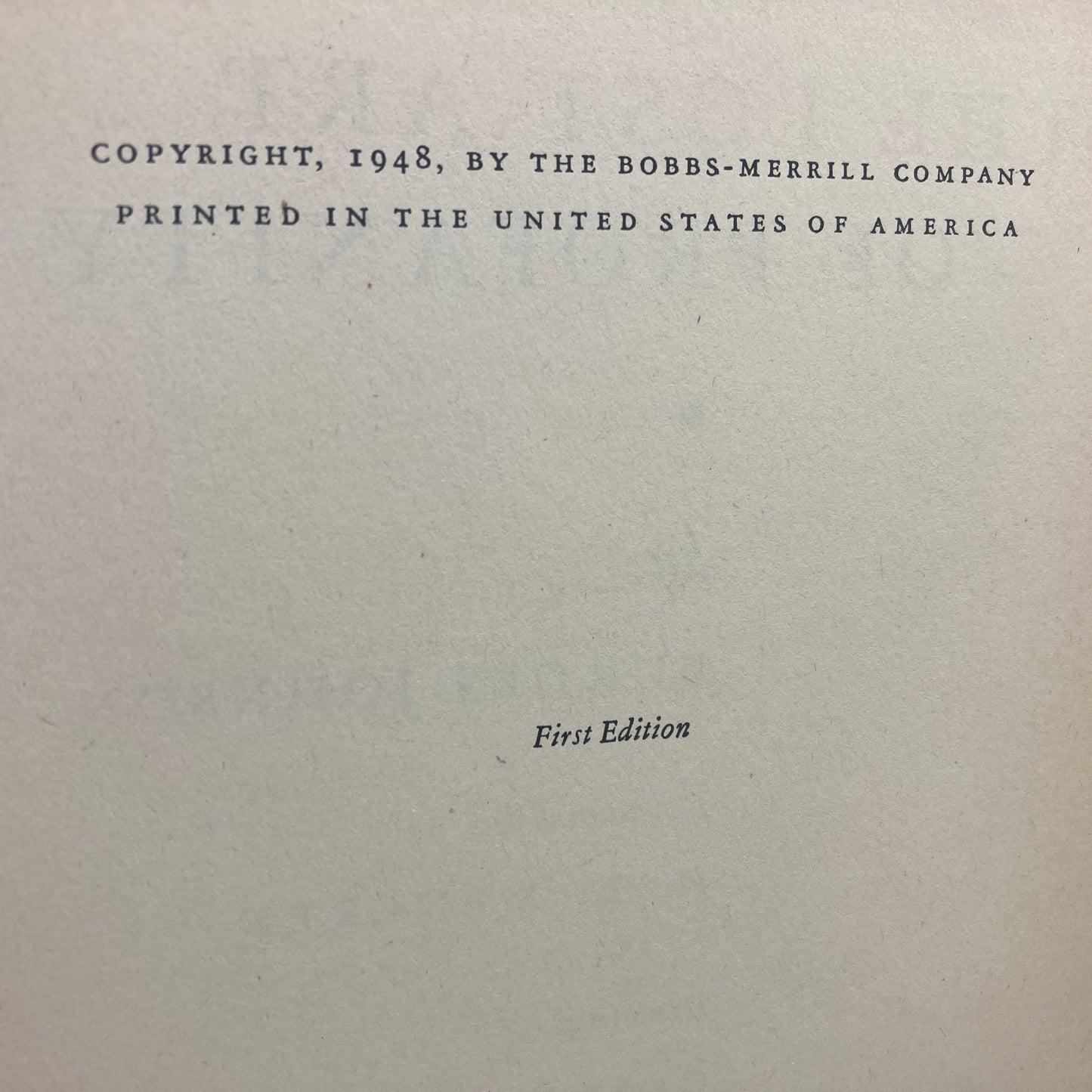 JOHNSON, Burges "The Lost Art of Profanity" [Bobbs-Merrill, 1948] 1st Edition