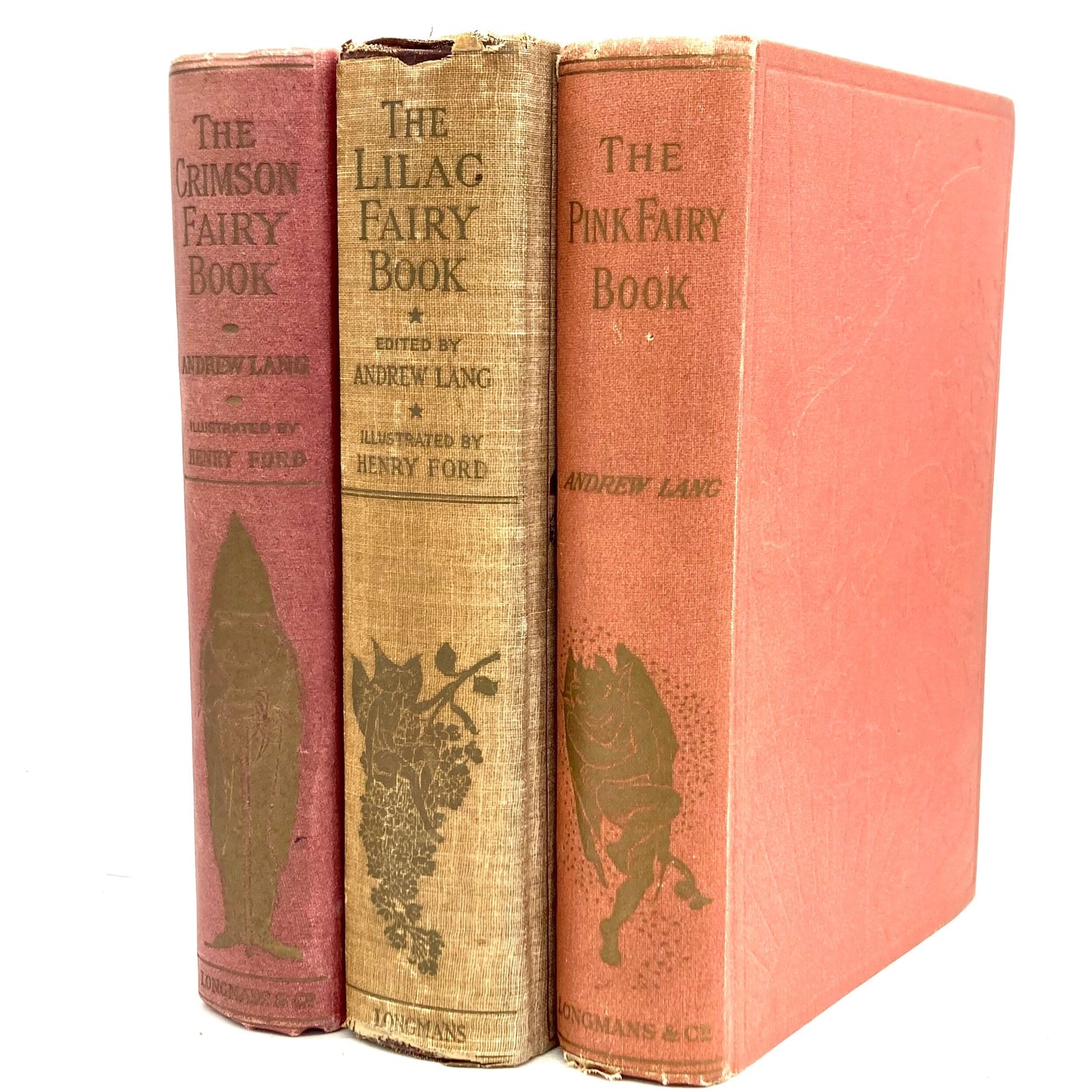 LANG, Andrew - Complete Set of 12 "Fairy Books" [Longmans, Green & Co, 1914-1925] - Buzz Bookstore