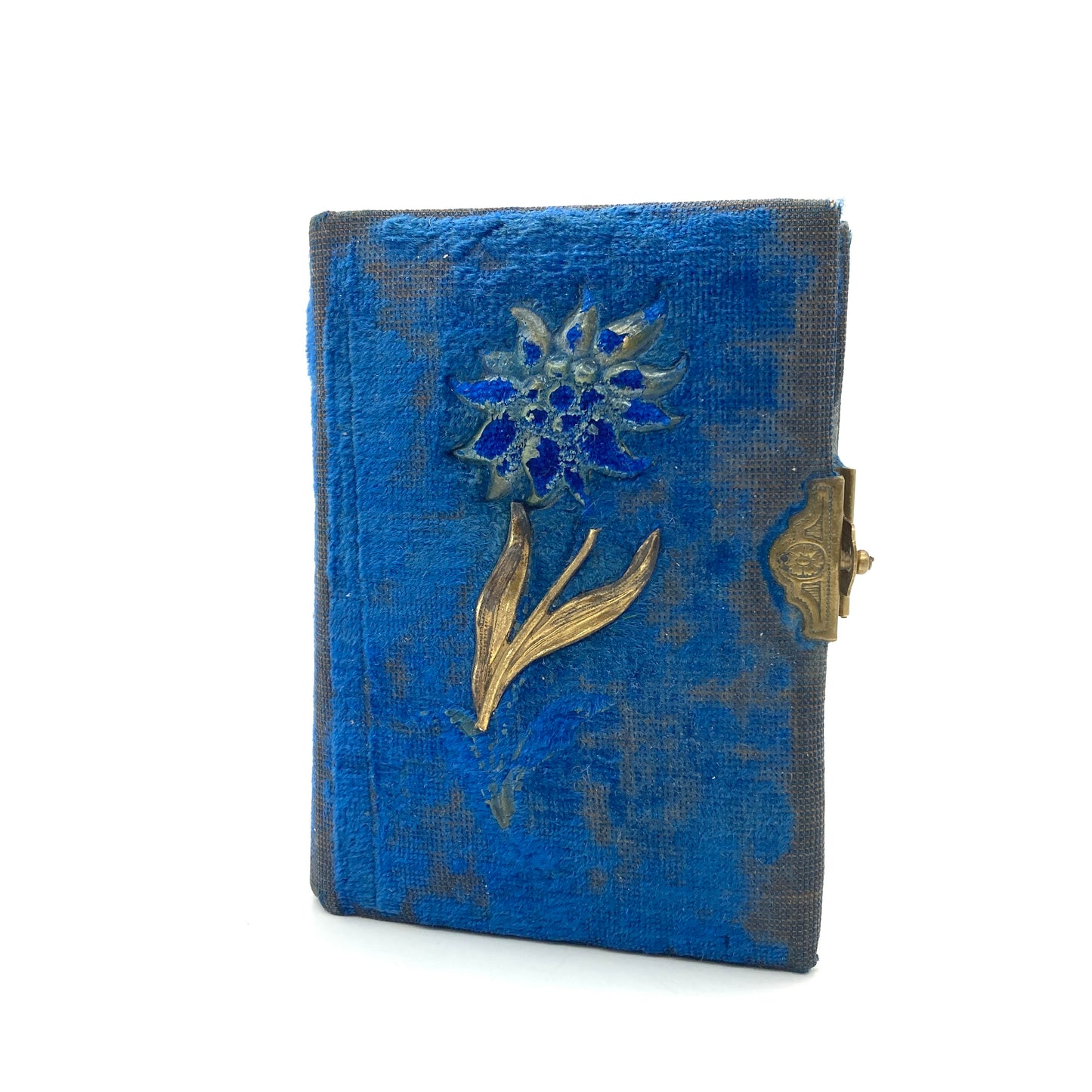 "Esercizio del Cristiano" [Pompeo Maspero, 1895] Velvet Italian Prayer Book w/Clasp