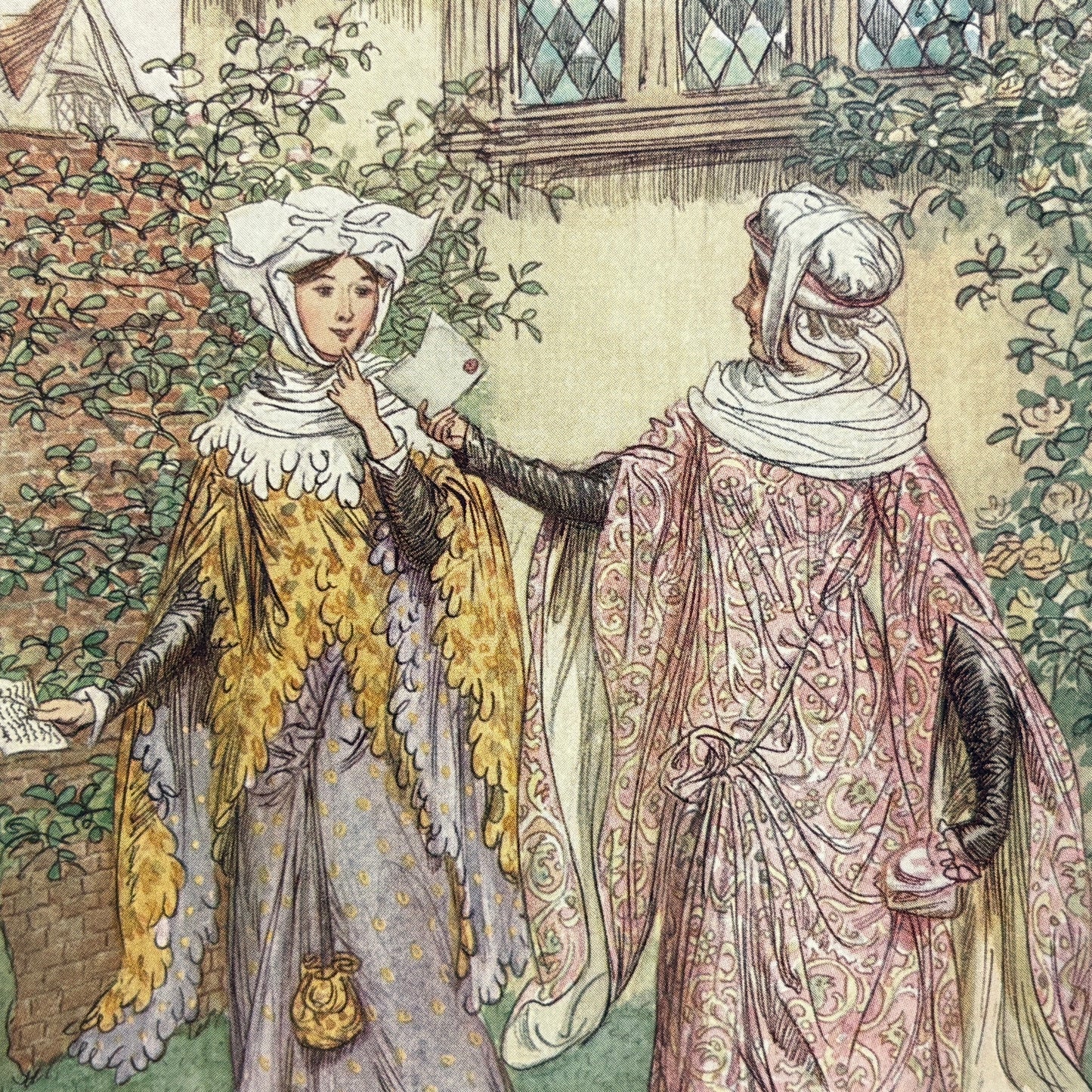 SHAKESPEARE, William "The Merry Wives of Windsor" [Stokes, 1910] Hugh Thomson