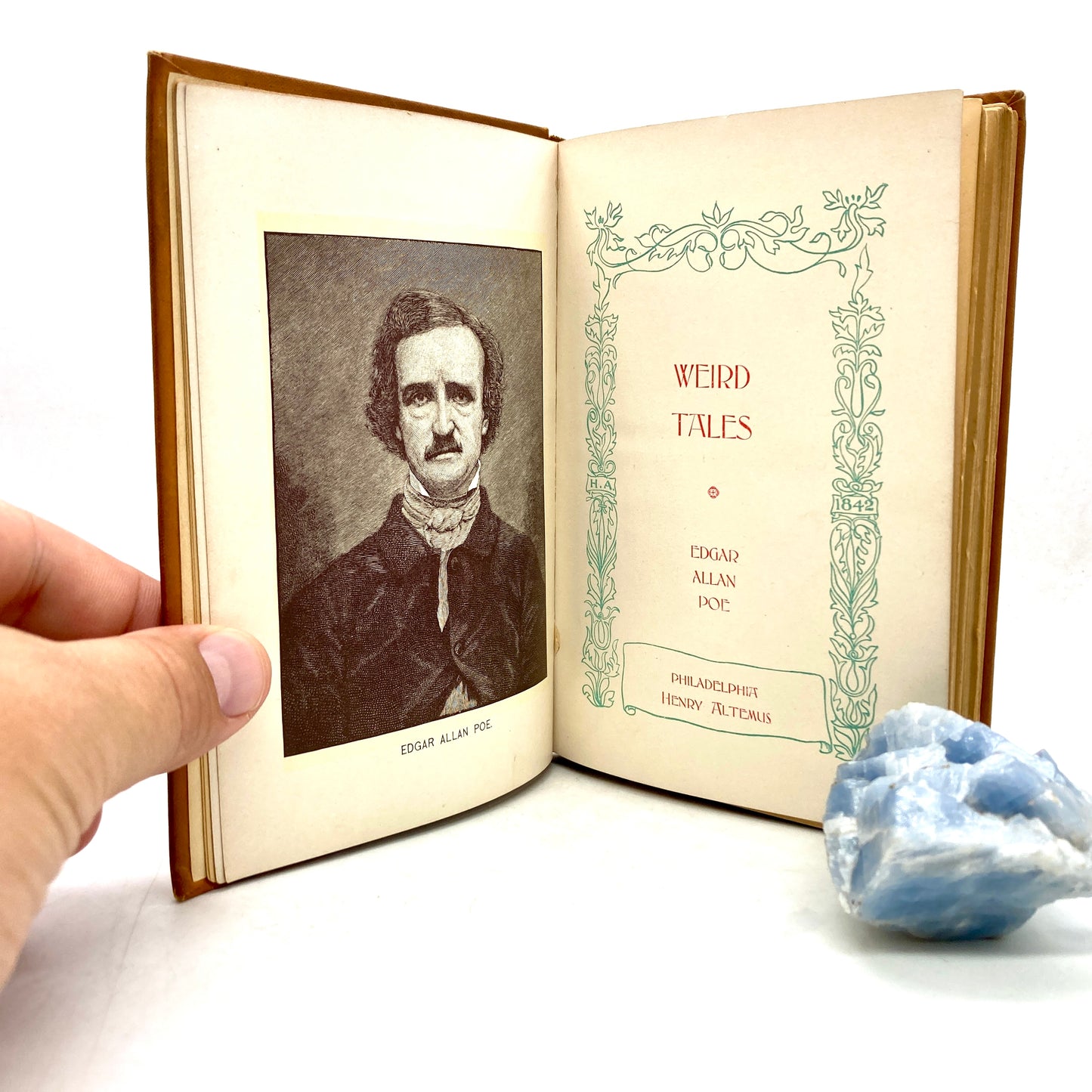 POE, Edgar Allan "Weird Tales" [Henry Altemus, 1895]