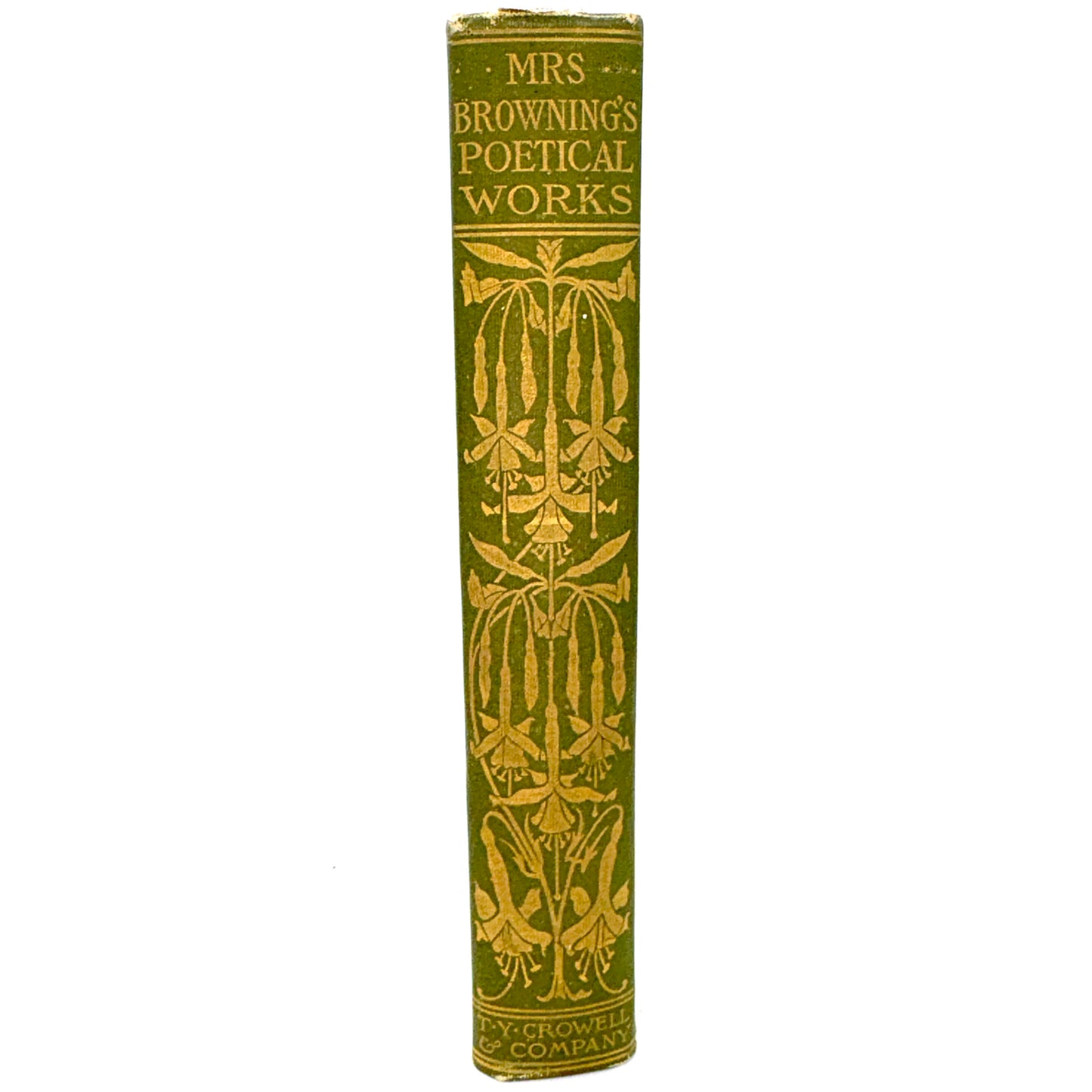 BROWNING, Elizabeth Barrett “Poetical Works” [Thomas Y. Crowell, n.d./c1900]