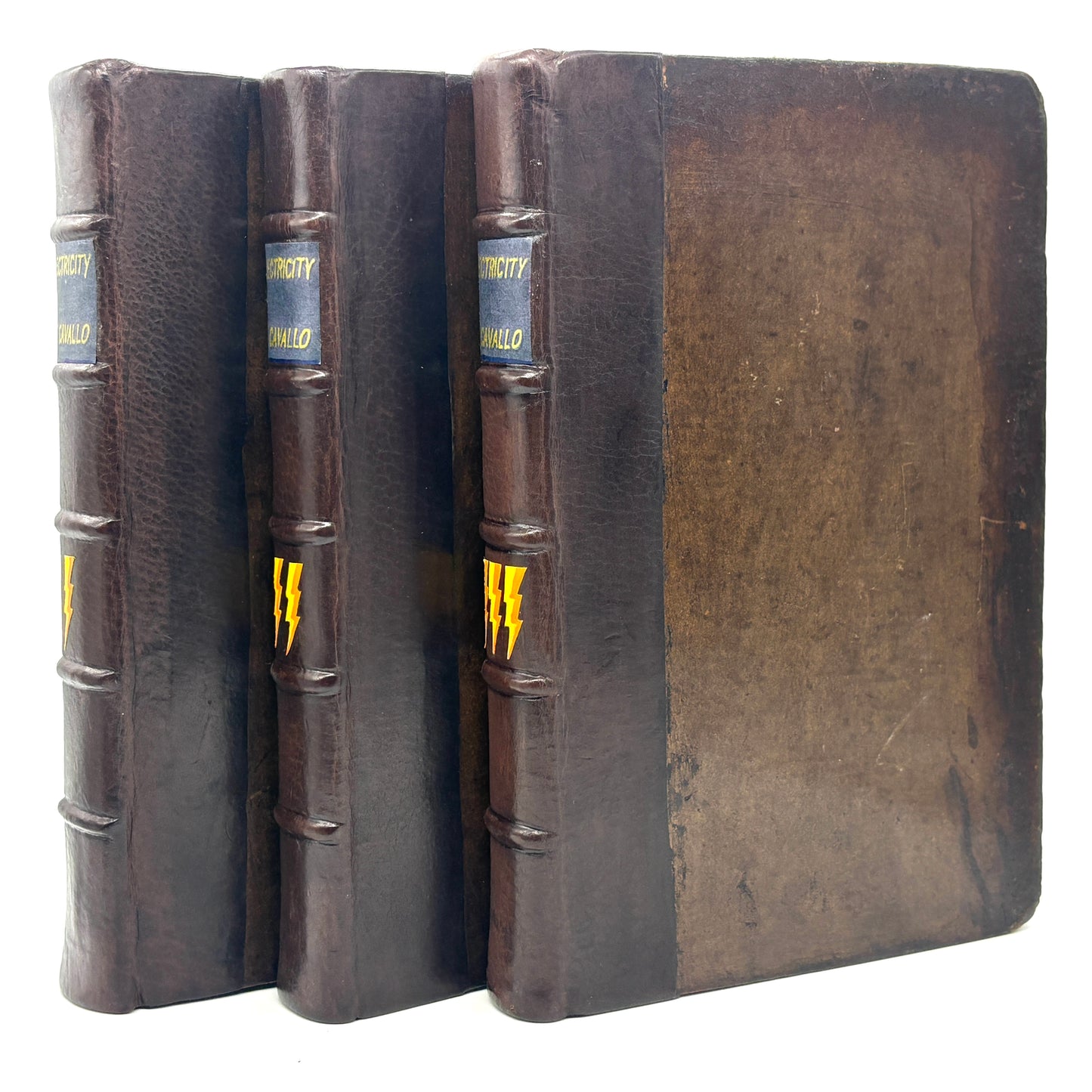 CAVALLO, Tiberius "The Complete Treatise on Electricity" [C. Dilly, 1795] Illustrated