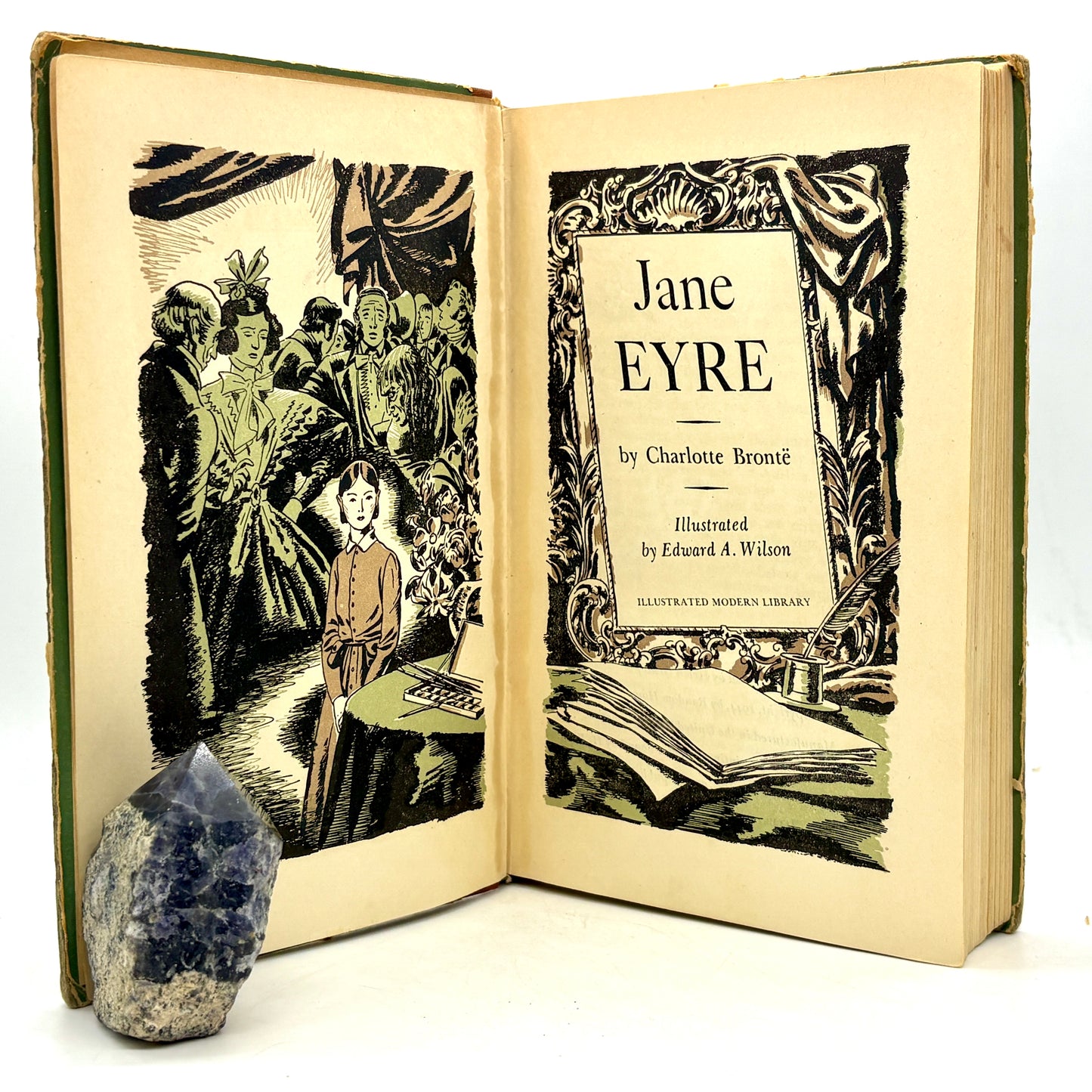 BRONTË, Charlotte “Jane Eyre” [Random House, 1944]