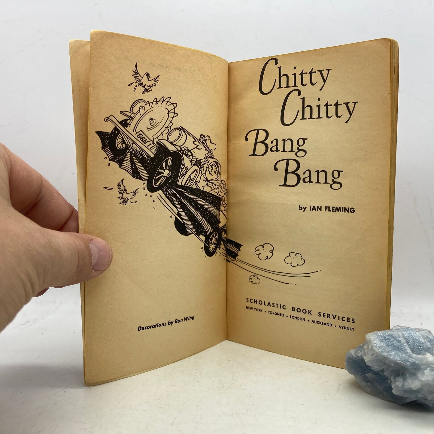 FLEMING, Ian "Chitty Chitty Bang Bang" [Scholastic, 1969] - Buzz Bookstore