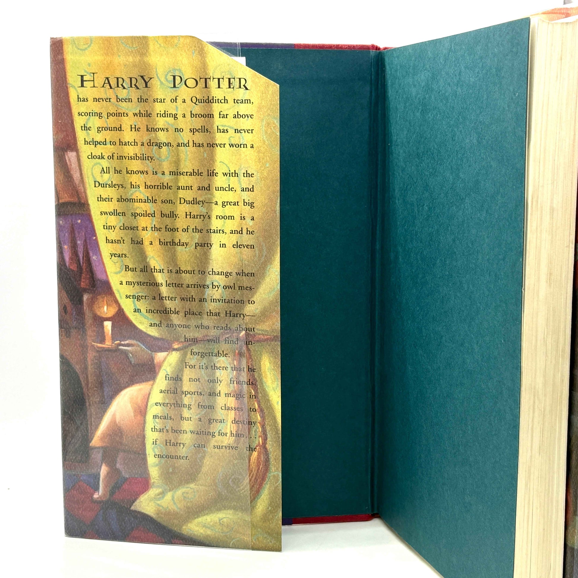 ROWLING, J.K. "Harry Potter and the Sorcerer's Stone" [Arthur A. Levine, 1998] 1st Printing